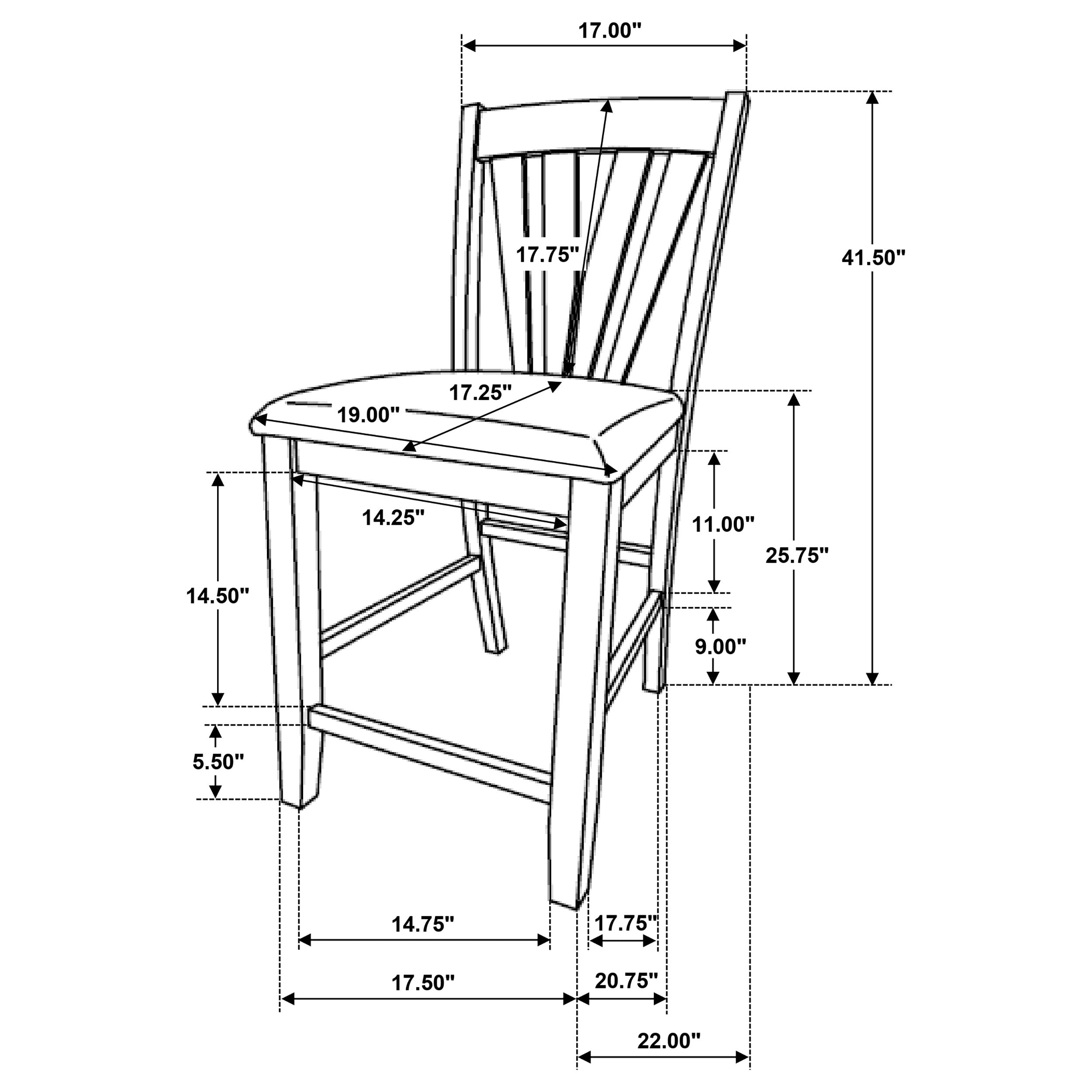 Canfield Counter Chair