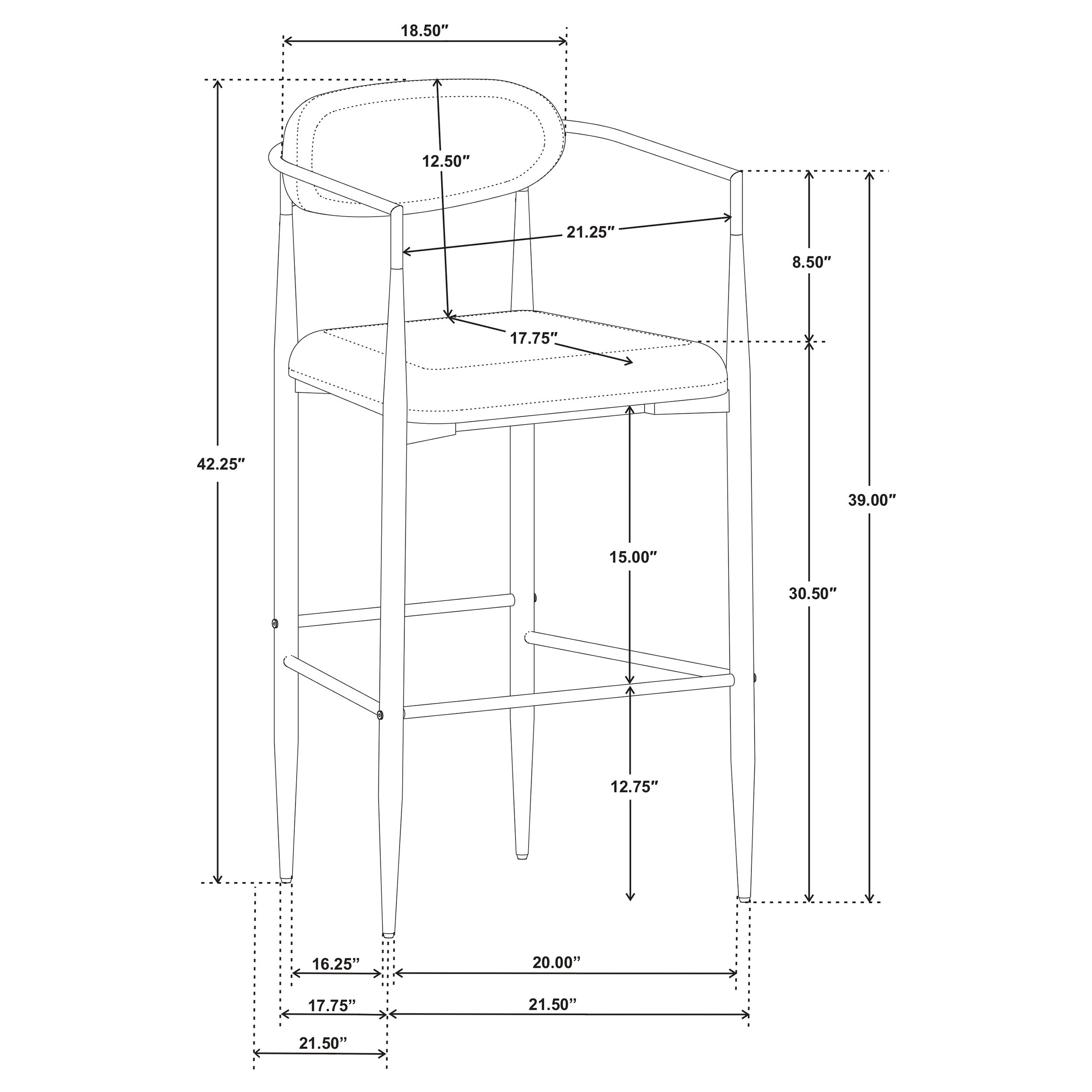 Tina Bar Chair
