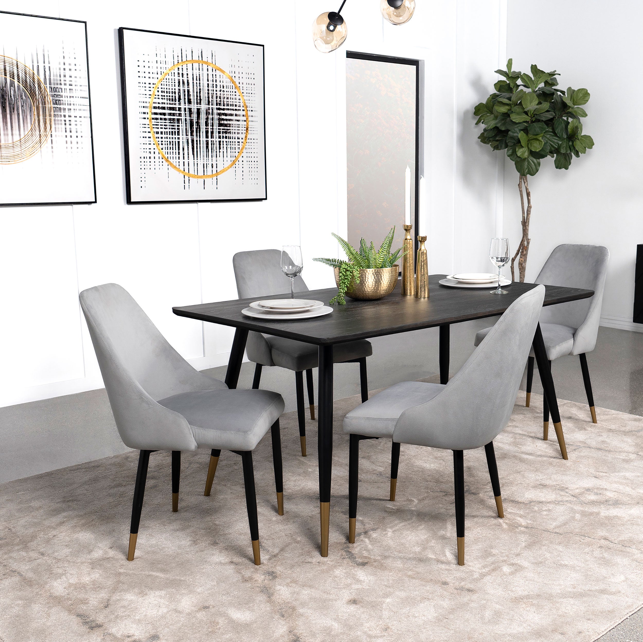 Zetta 5 Pc Dining Set