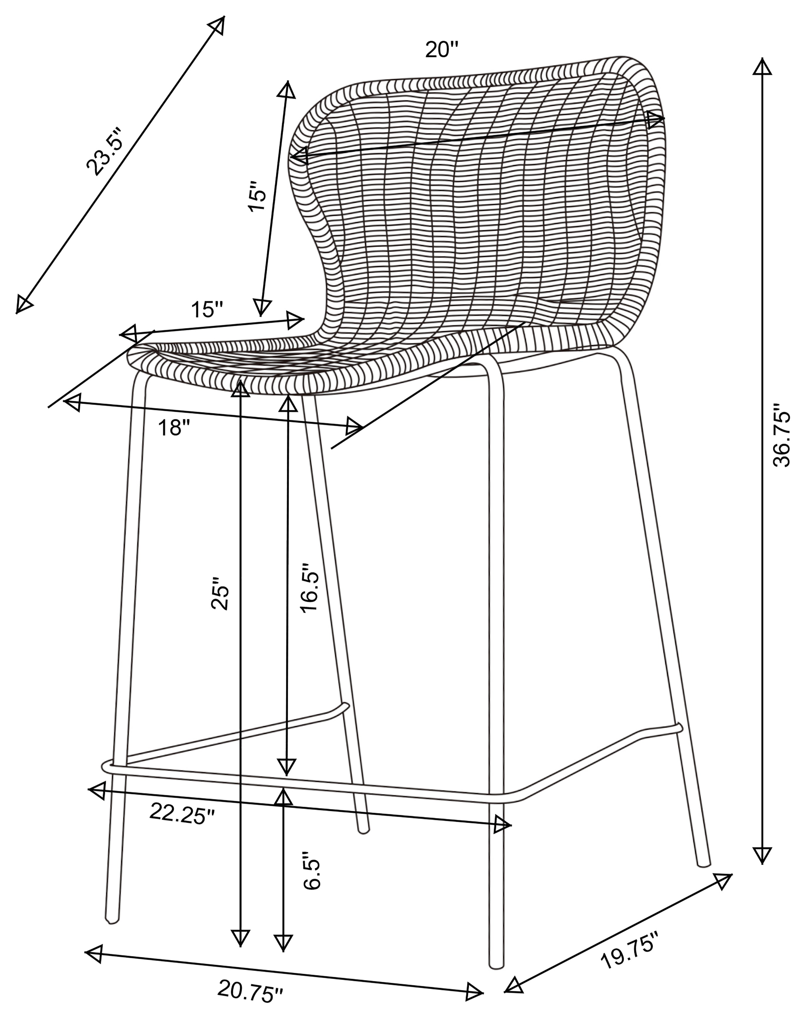 Mckinley Counter Chair