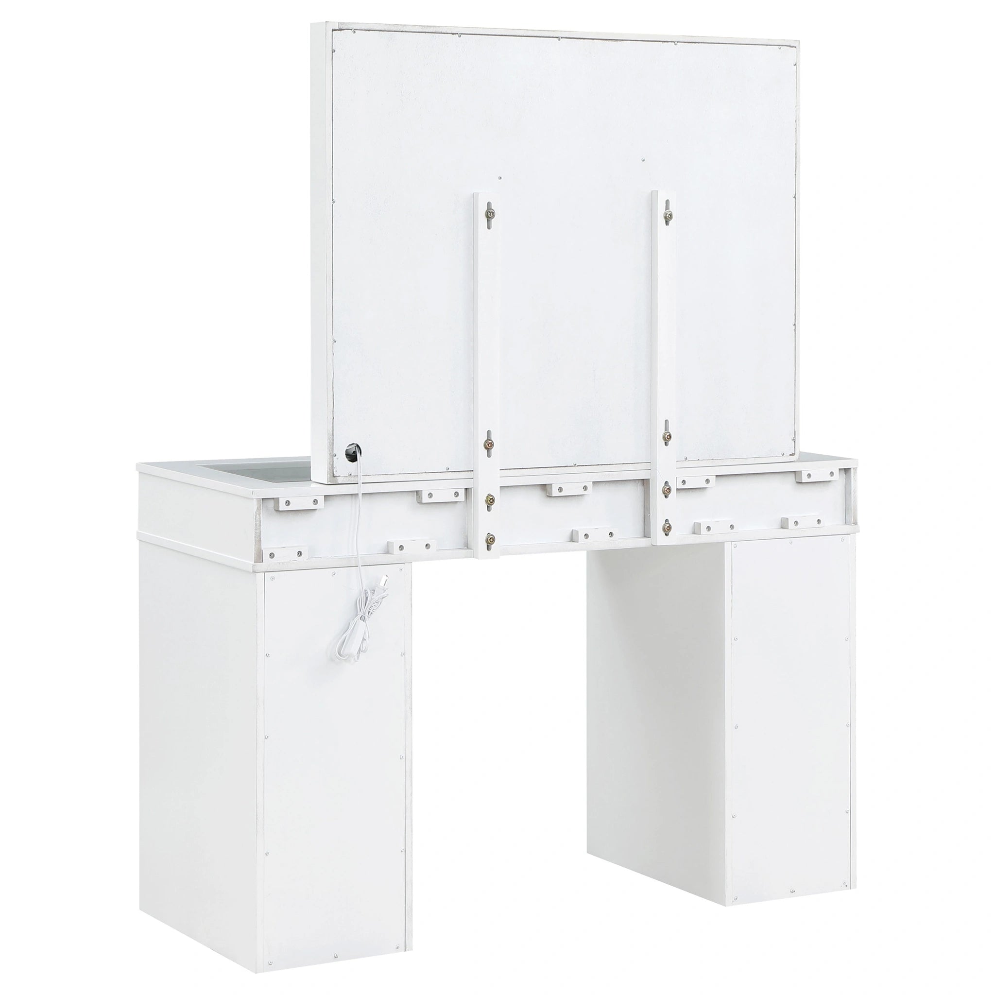 Regina Makeup Vanity Table with LED Mirror and Stool