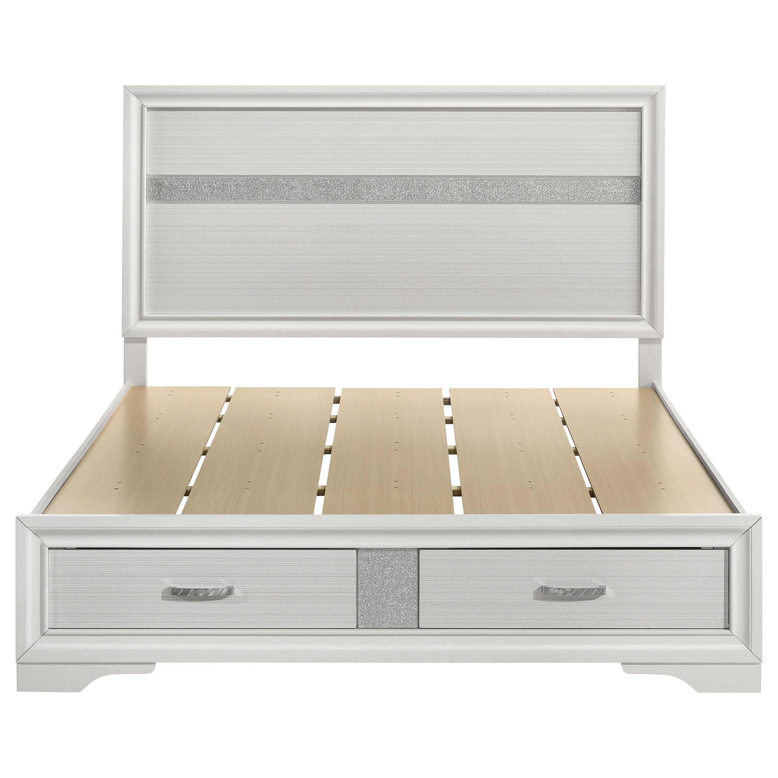 Miranda Panel Platform Storage Bed