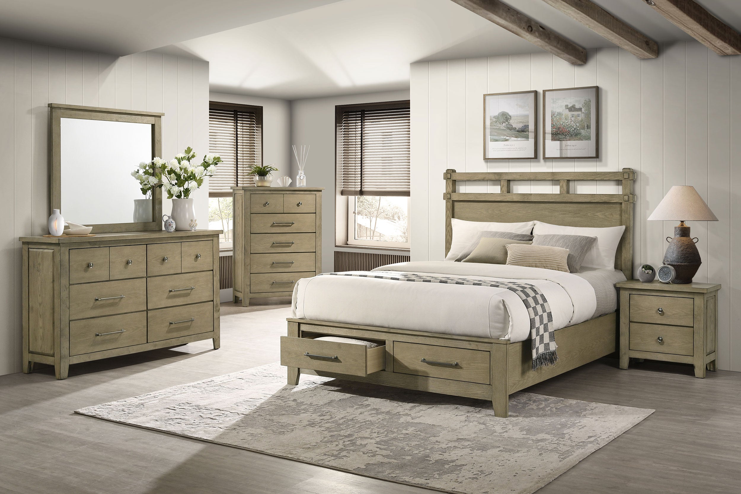 Hazlewood Dresser with Mirror