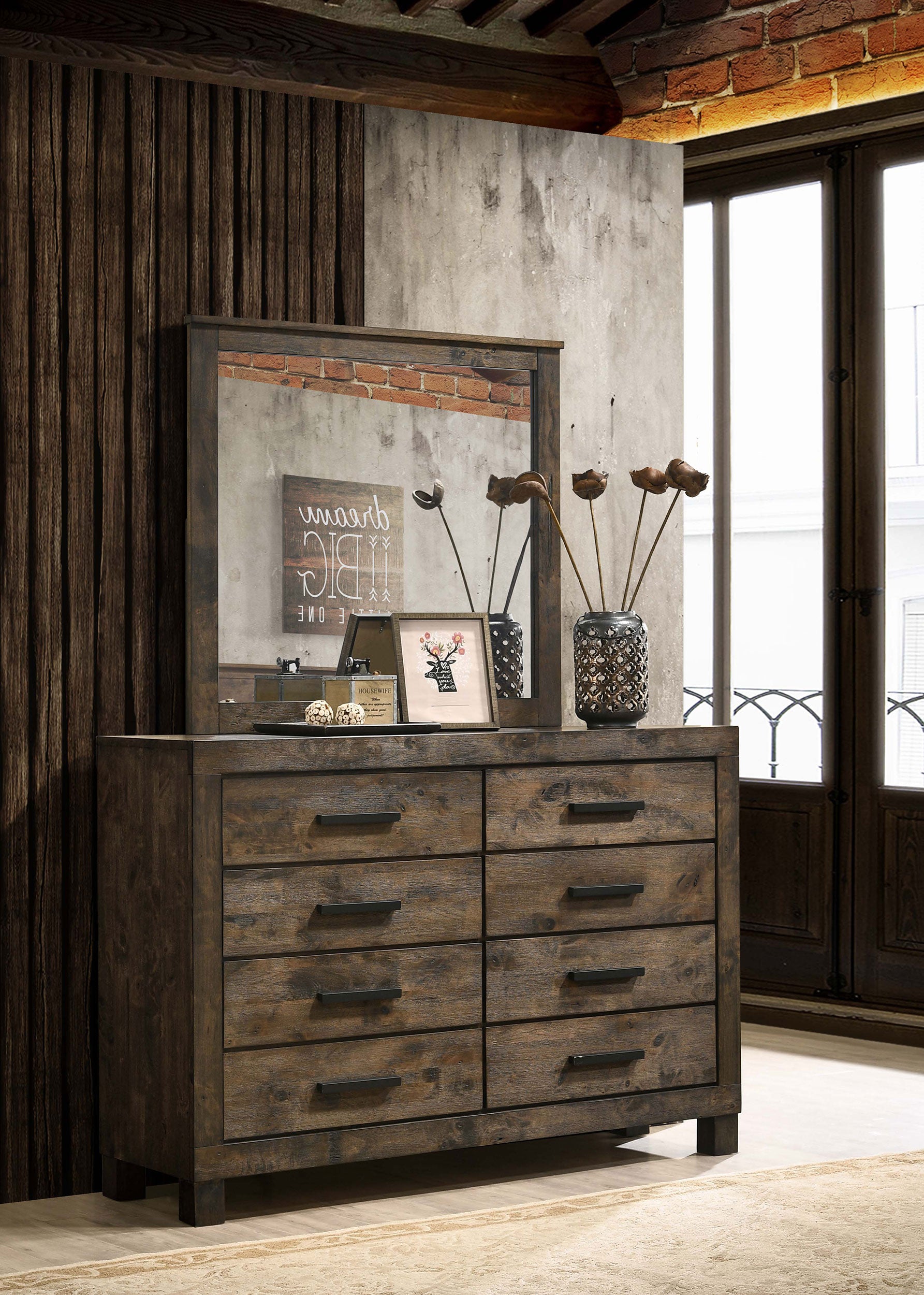 Woodmont Dresser with Mirror