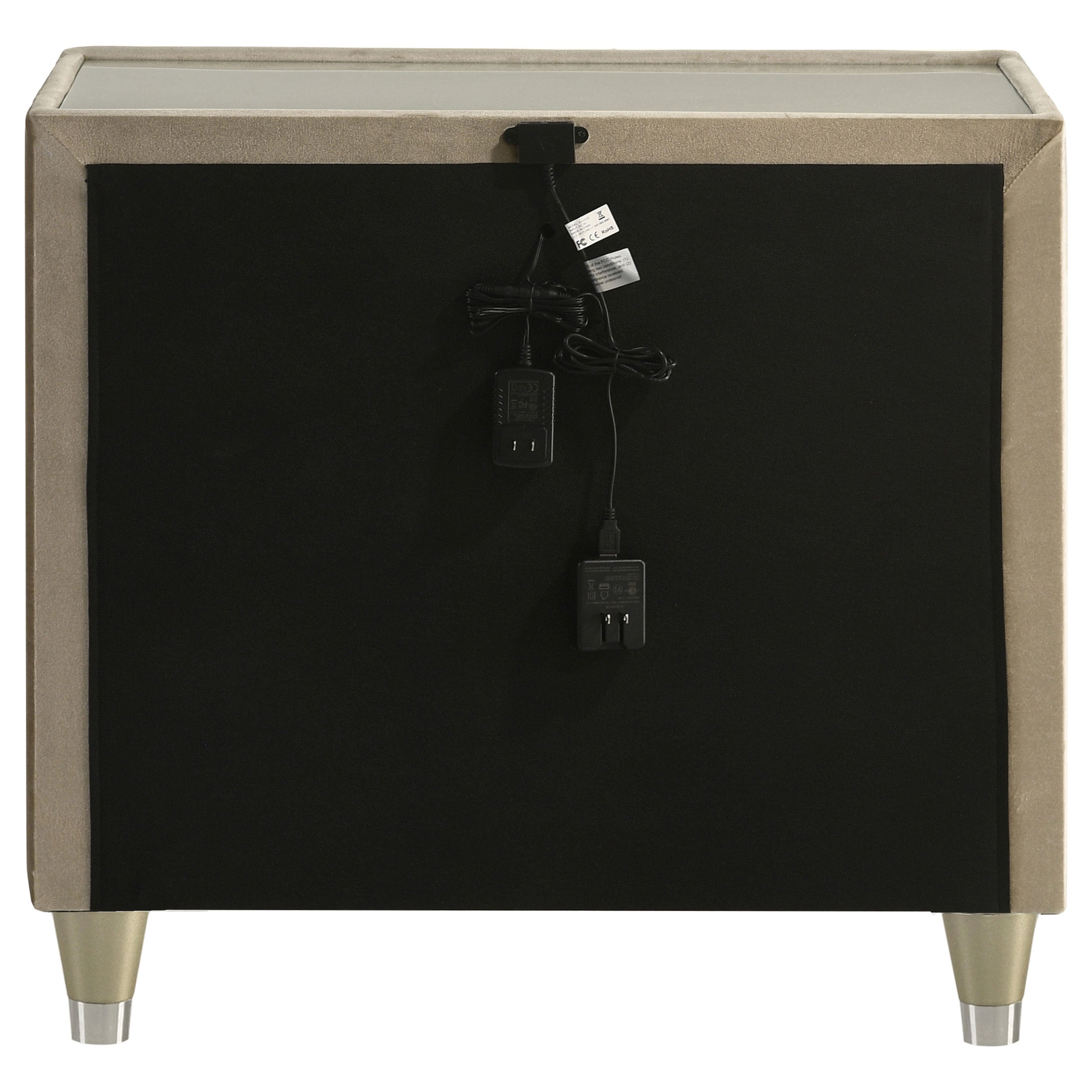 Lorient Nightstand with LED Lighting