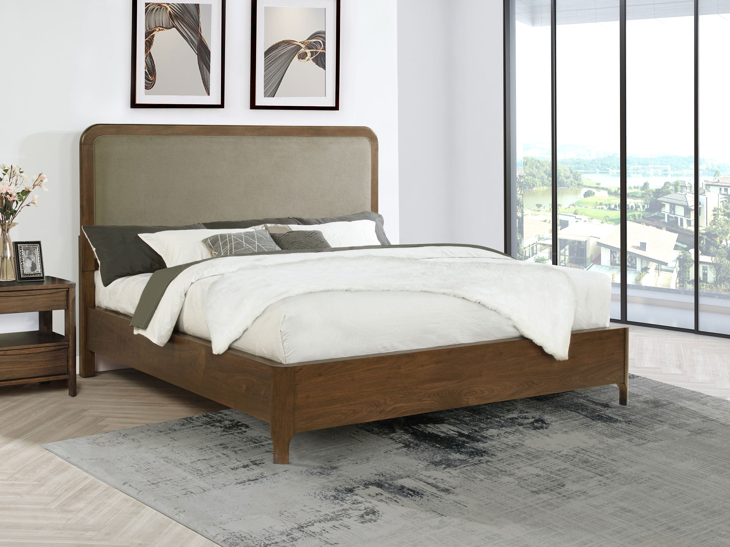 Maderia Panel Bed