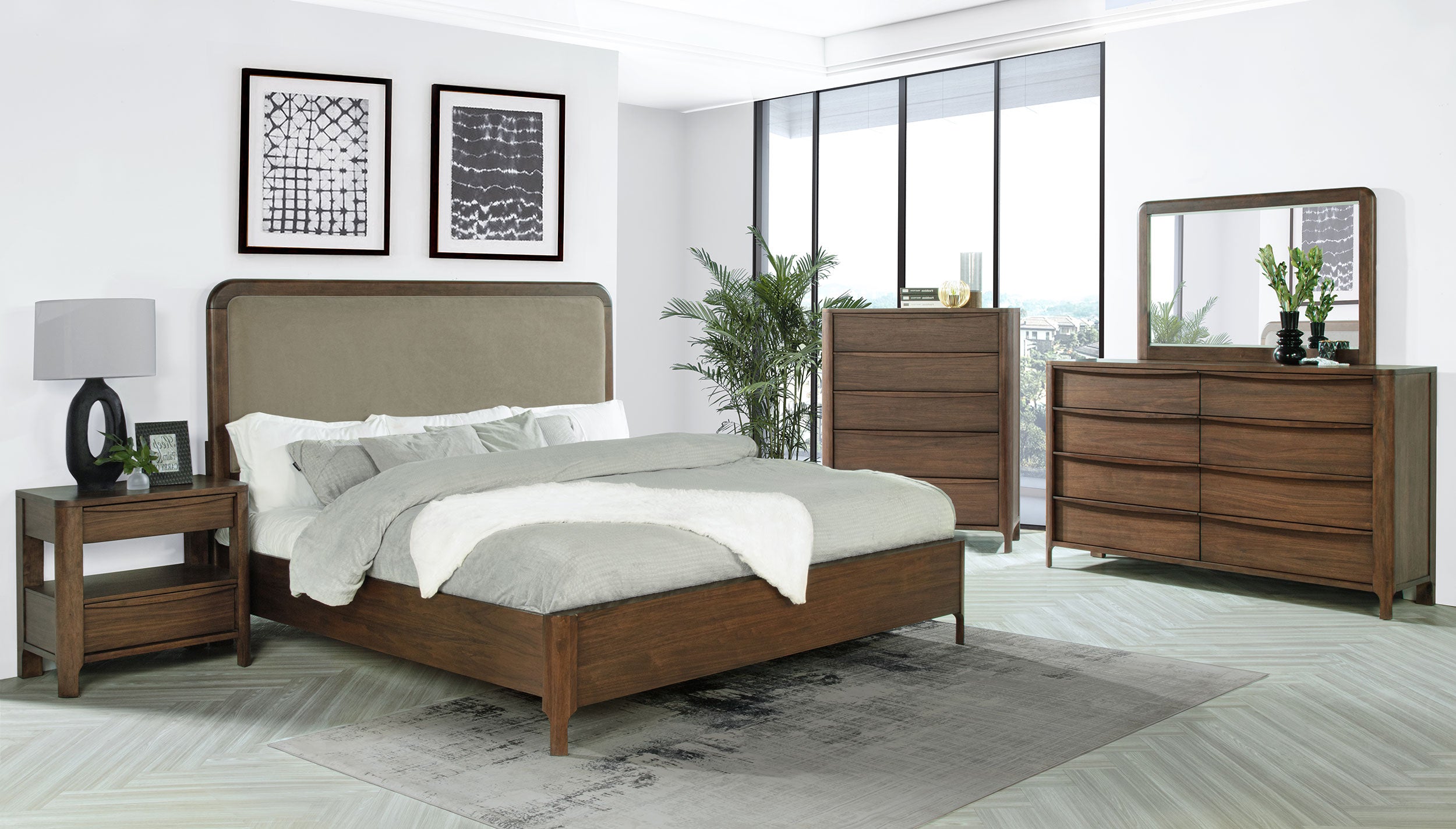Maderia Dresser with Mirror