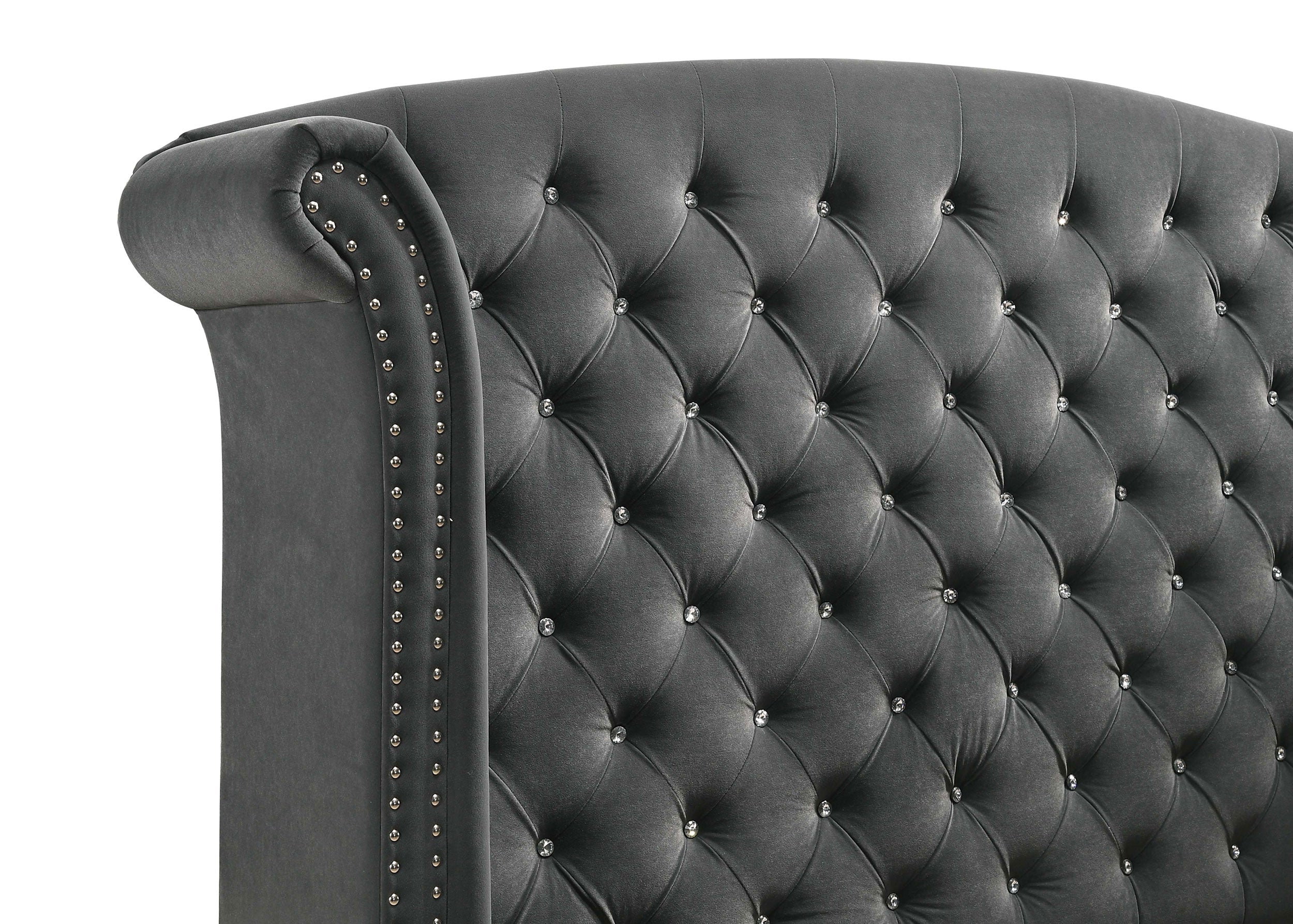 Melody Wingback Bed