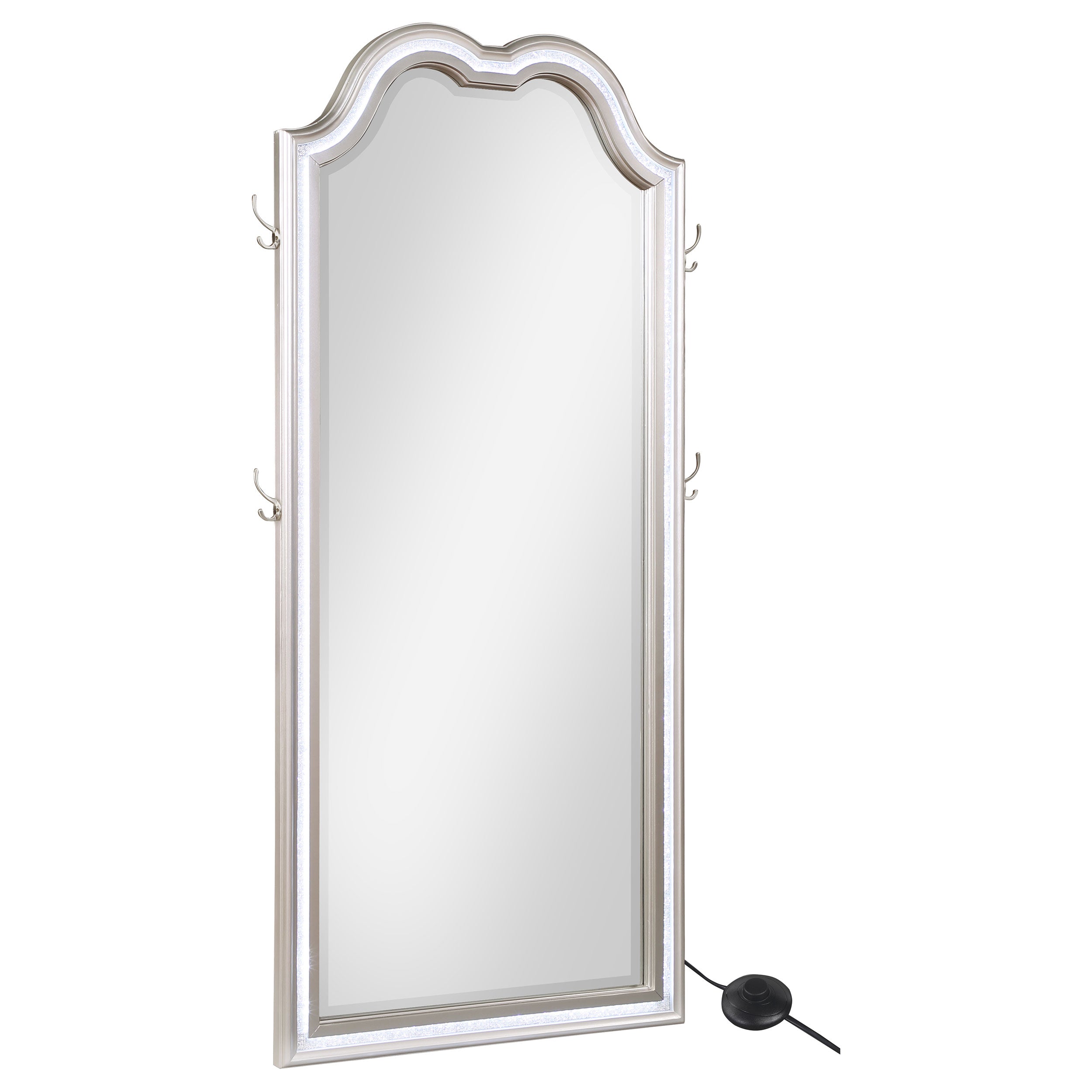 Evangeline Floor Mirror with LED Lighting