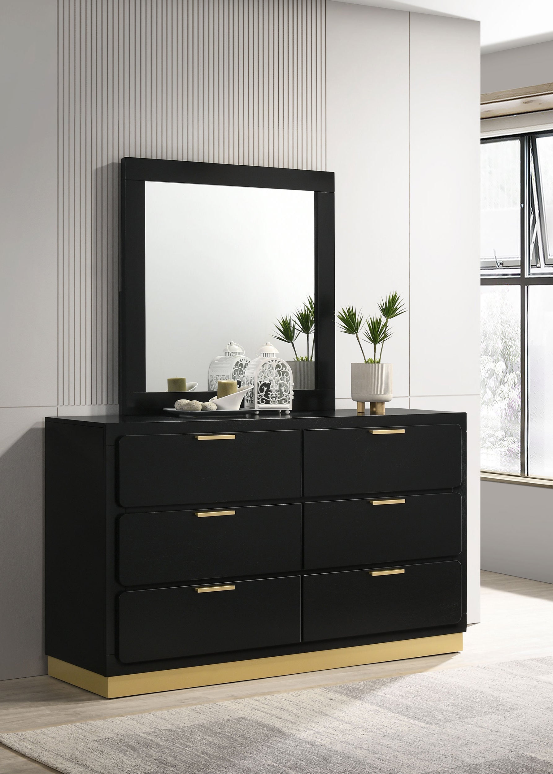 Caraway Dresser with Mirror