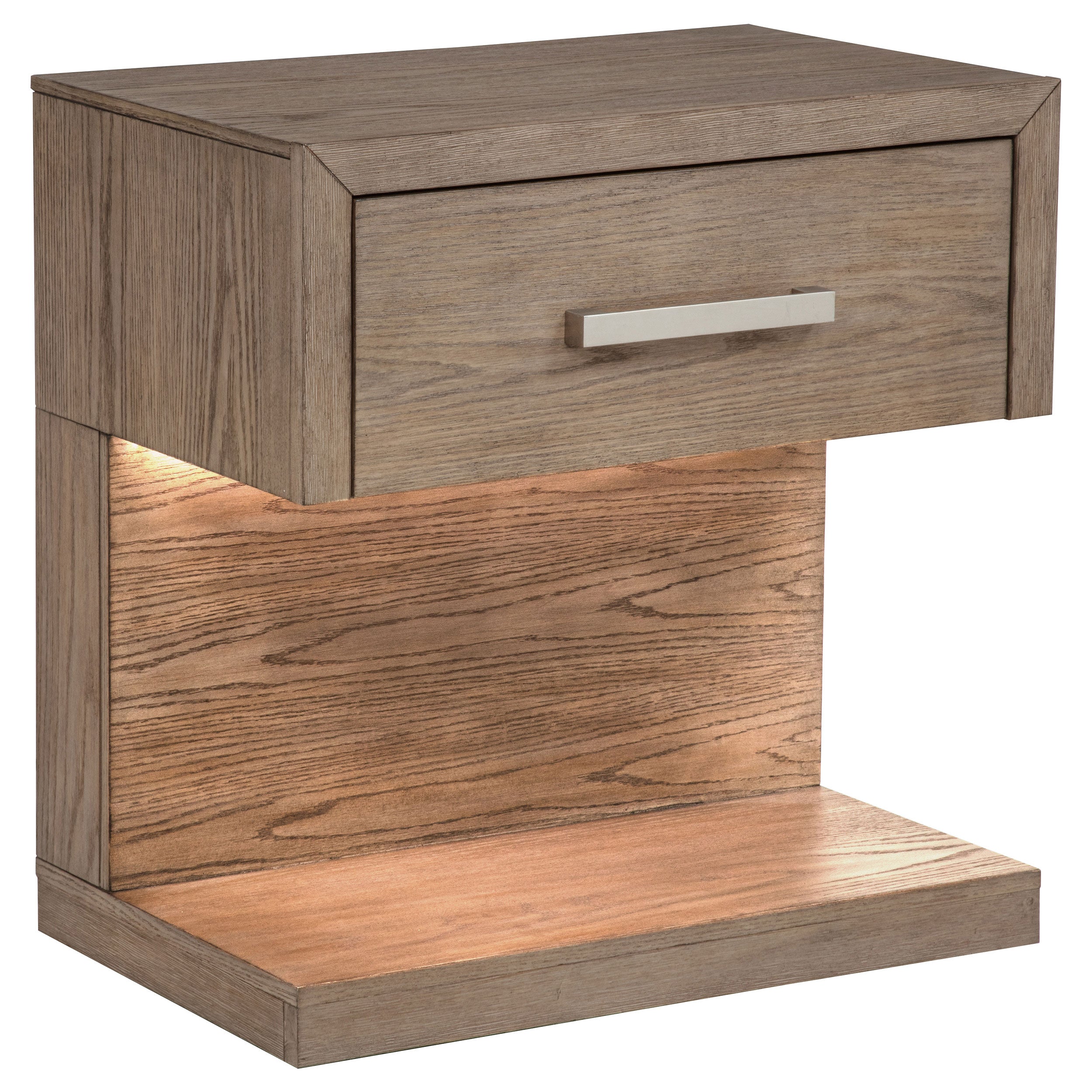 Kenora Nightstand with LED Lighting