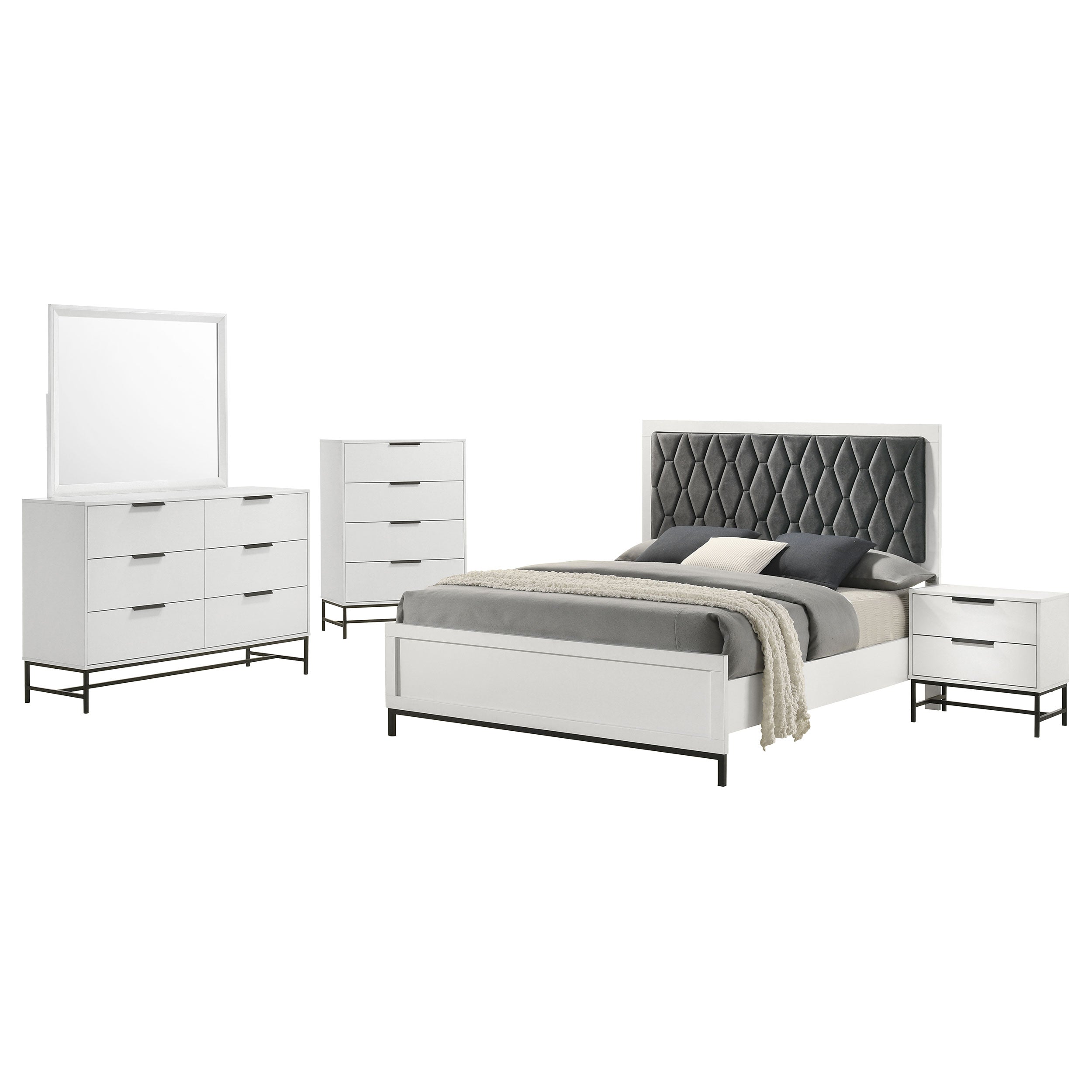 Sonora 4 & 5 Piece Bedroom Set