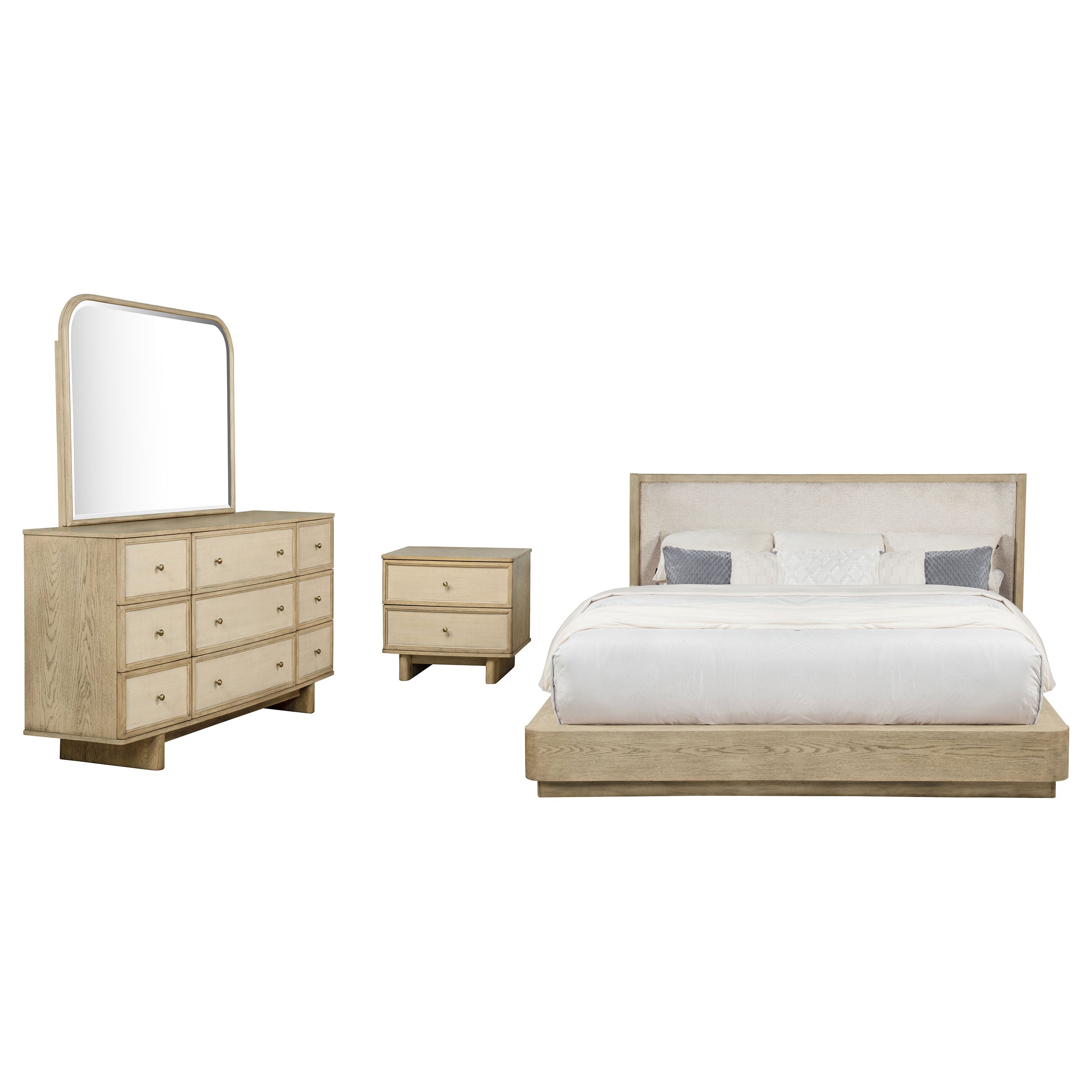 Kailani 4 & 5 Pc Bedroom Set E.King, Cal.King & Queen