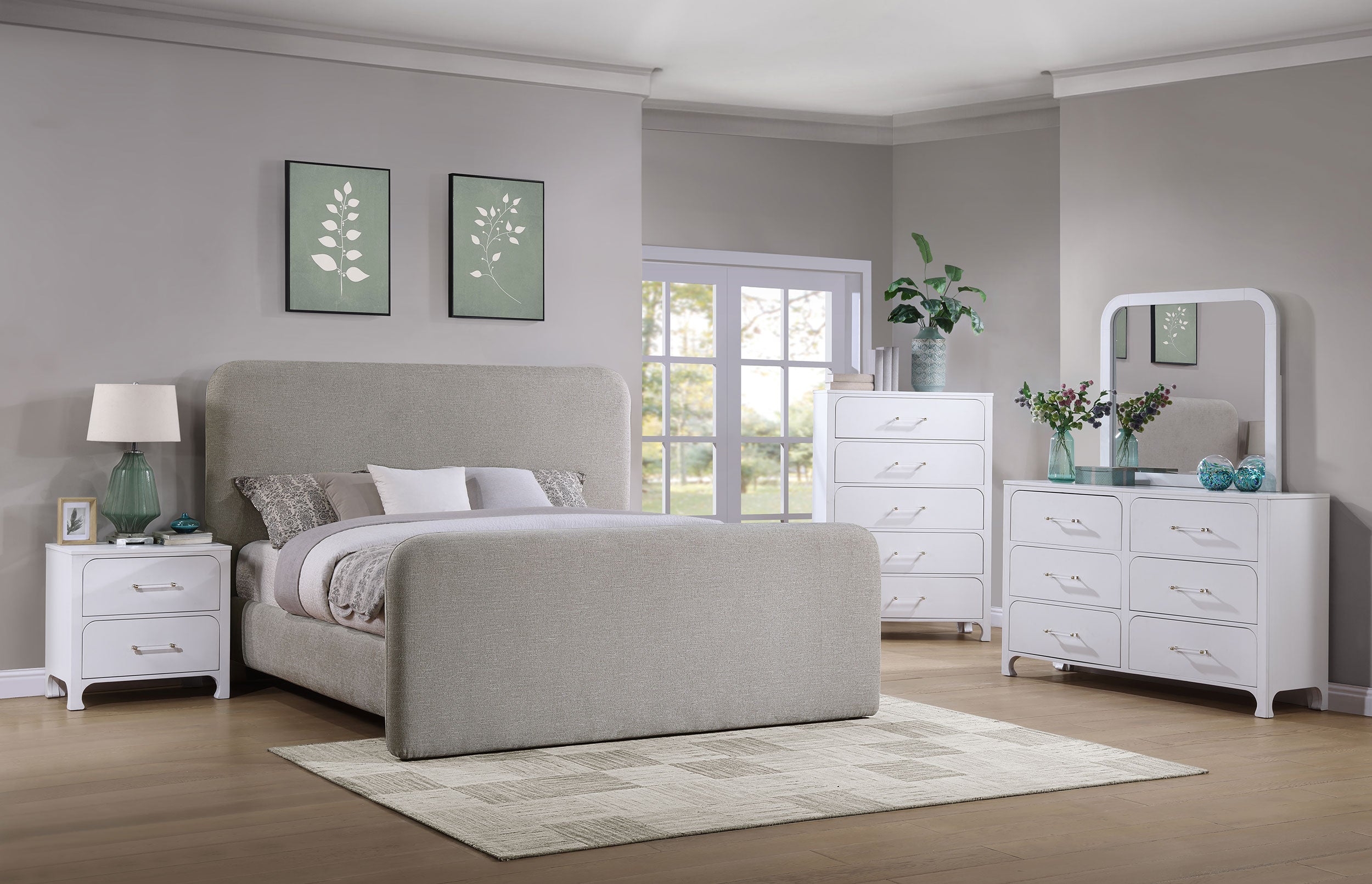 Wren Panel Platform Bed