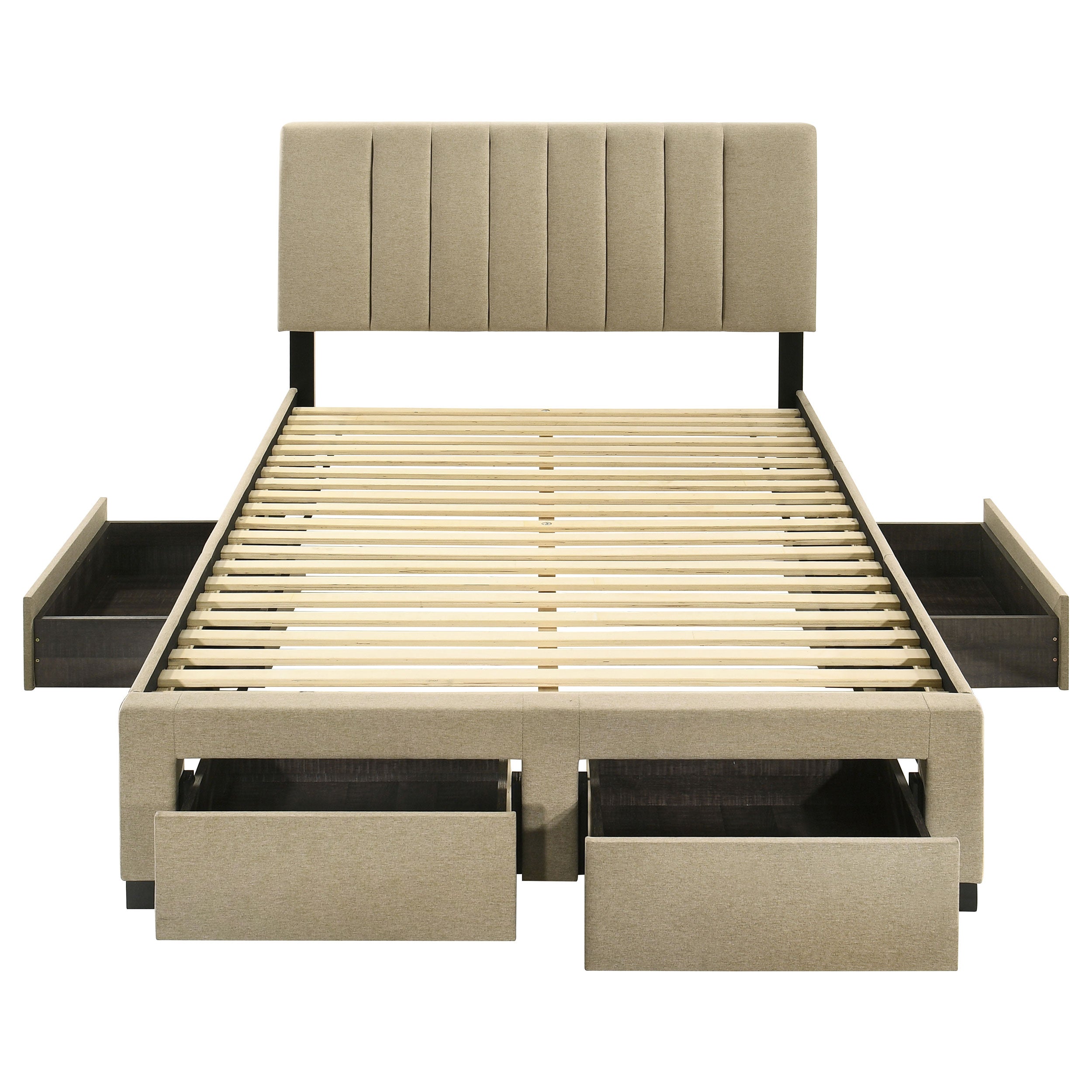Wheatland Panel Platform Storage Bed