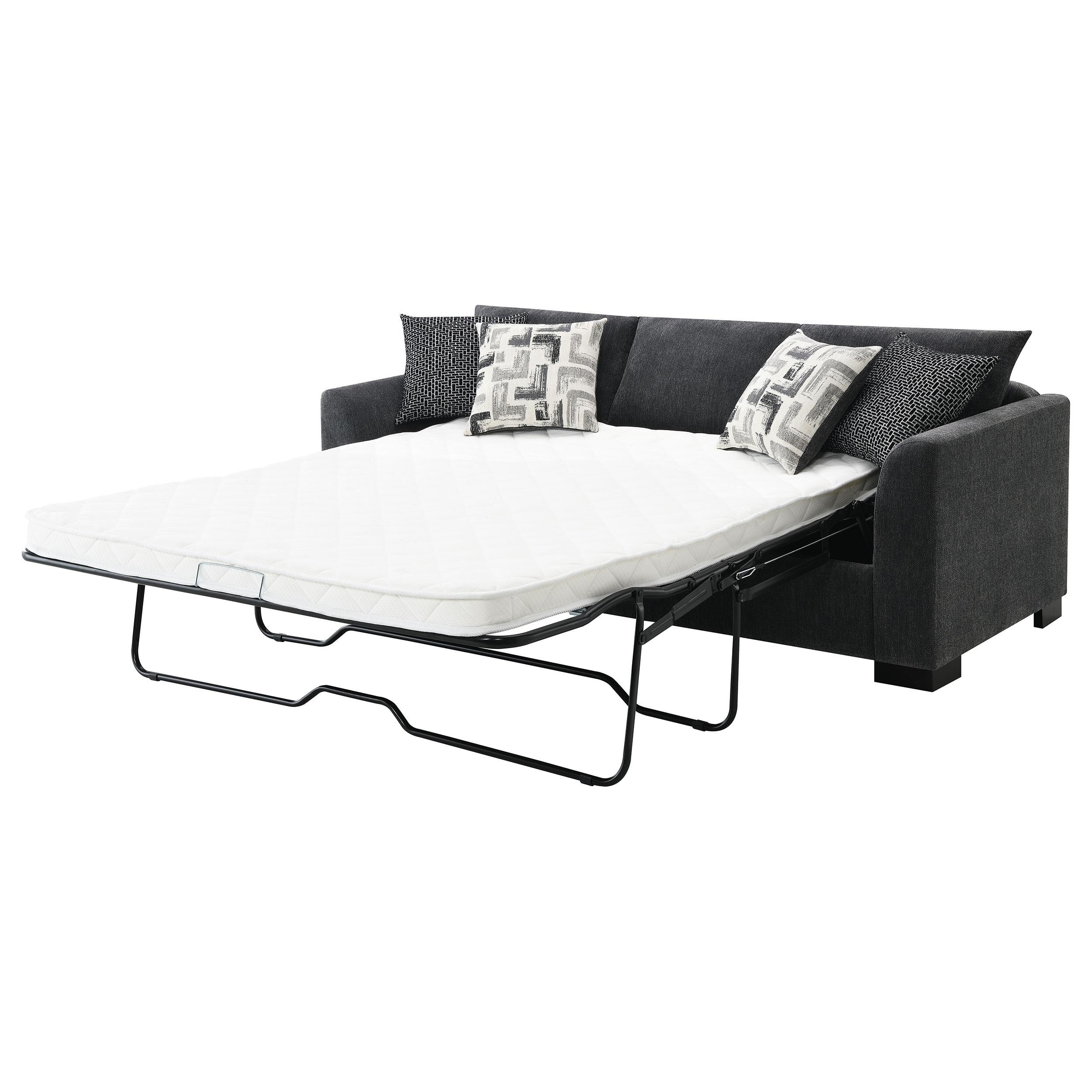 Storey Upholstered Sleeper Sectional Chaise Sofa