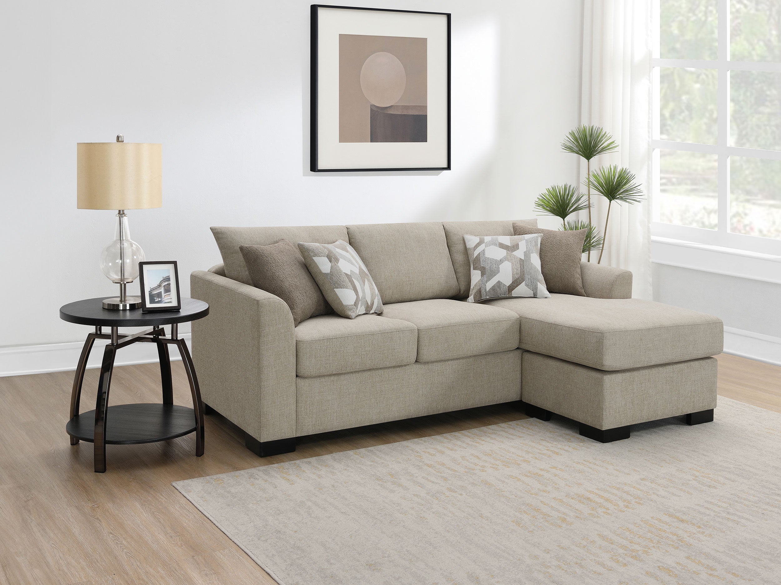 Storey Fold-Out Sleeper Sectional Sofa