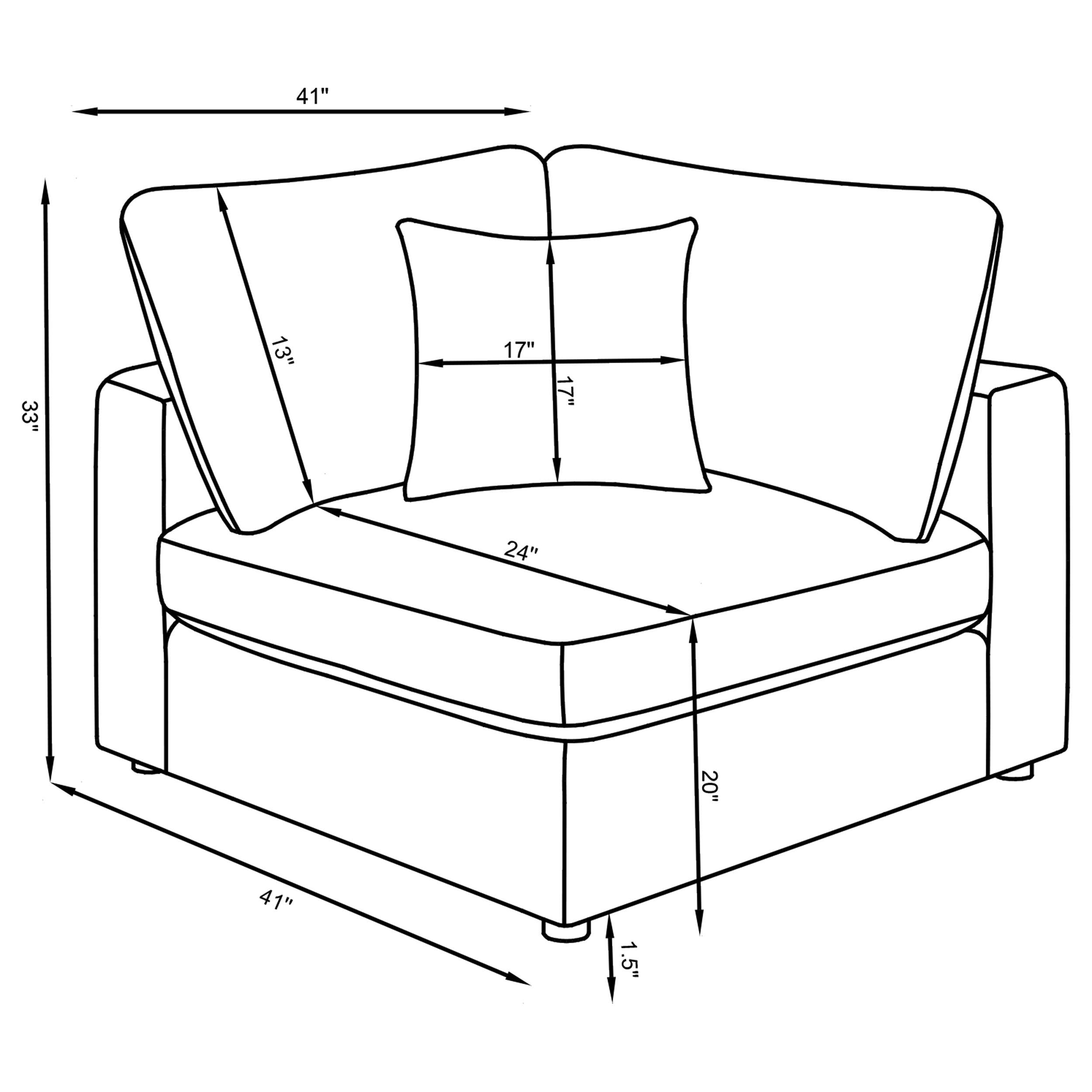 Serene Upholstered Corner