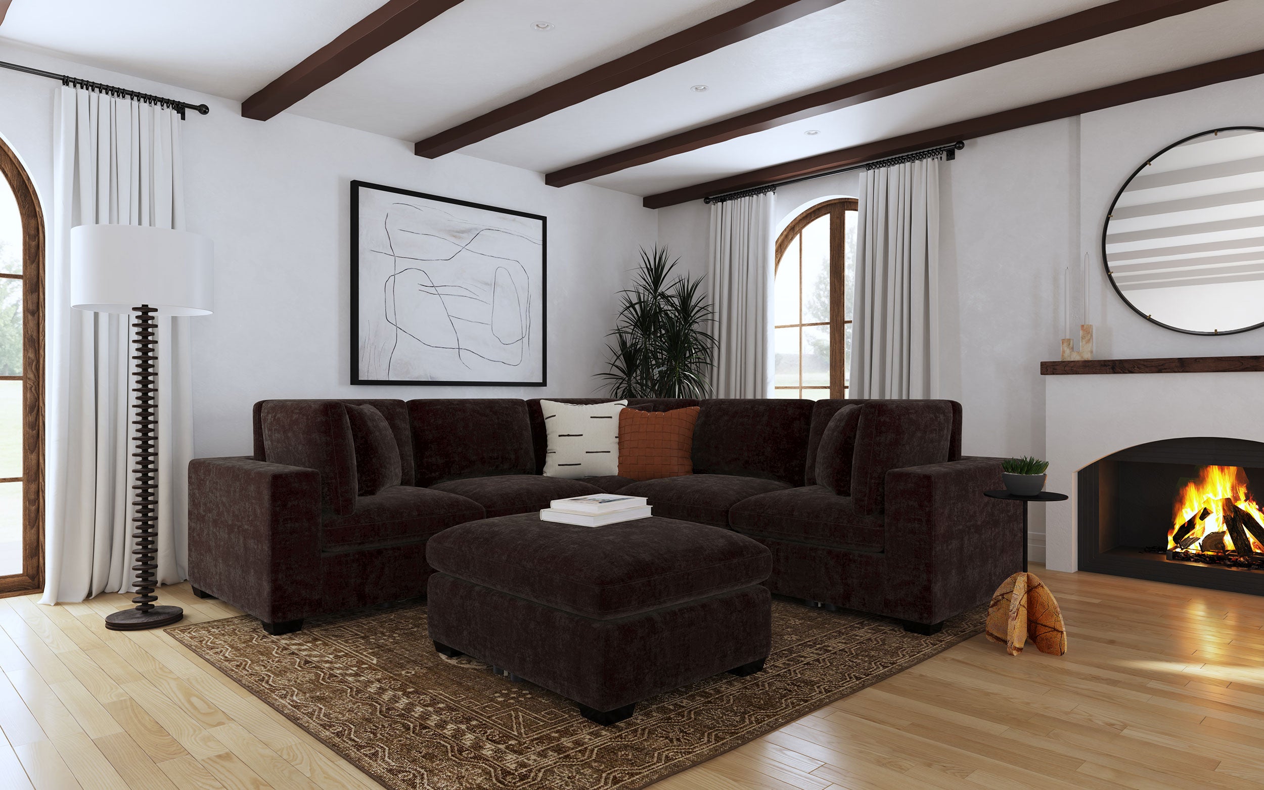Lakeview Ottoman