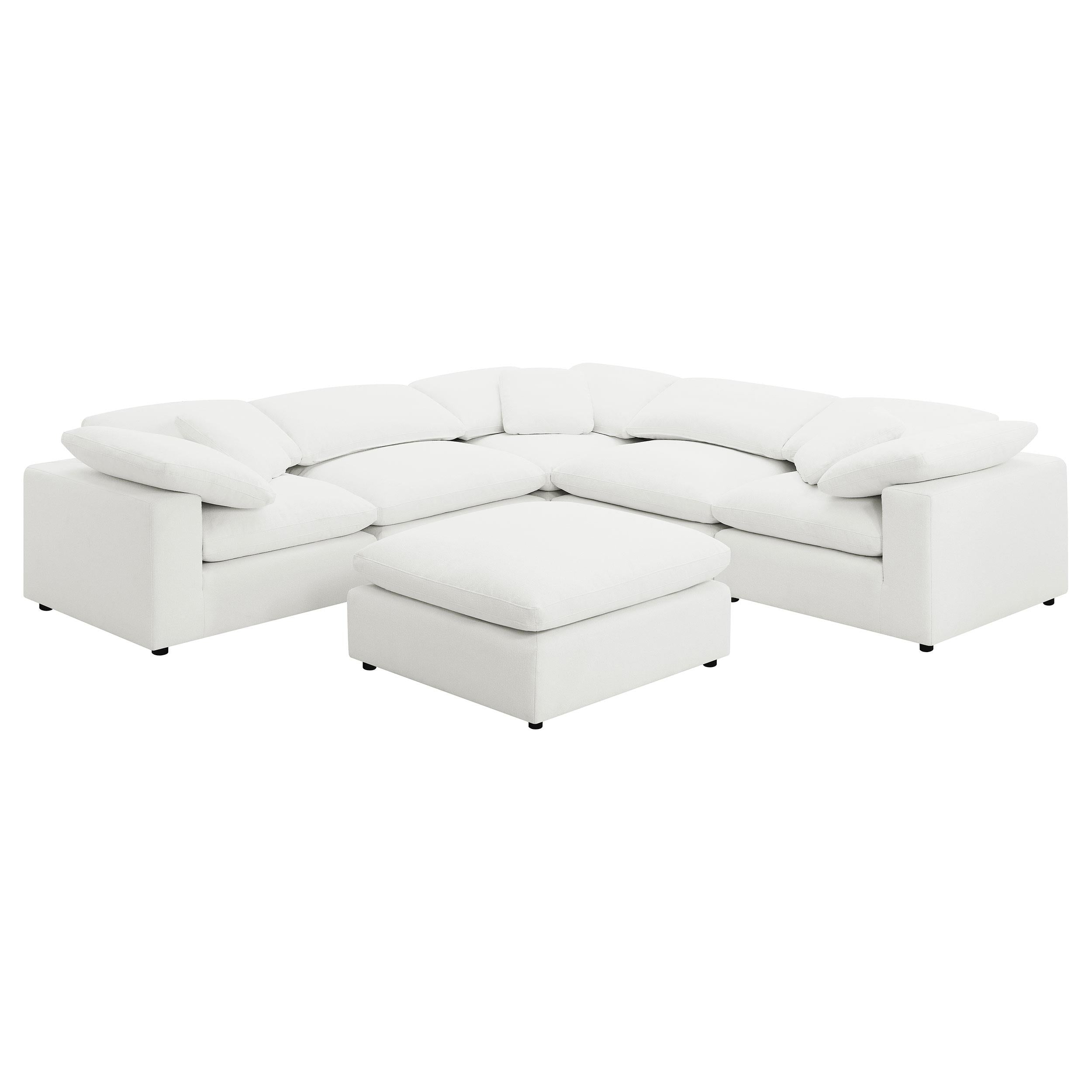 Raleigh Boucle Upholstered Modular Sectional