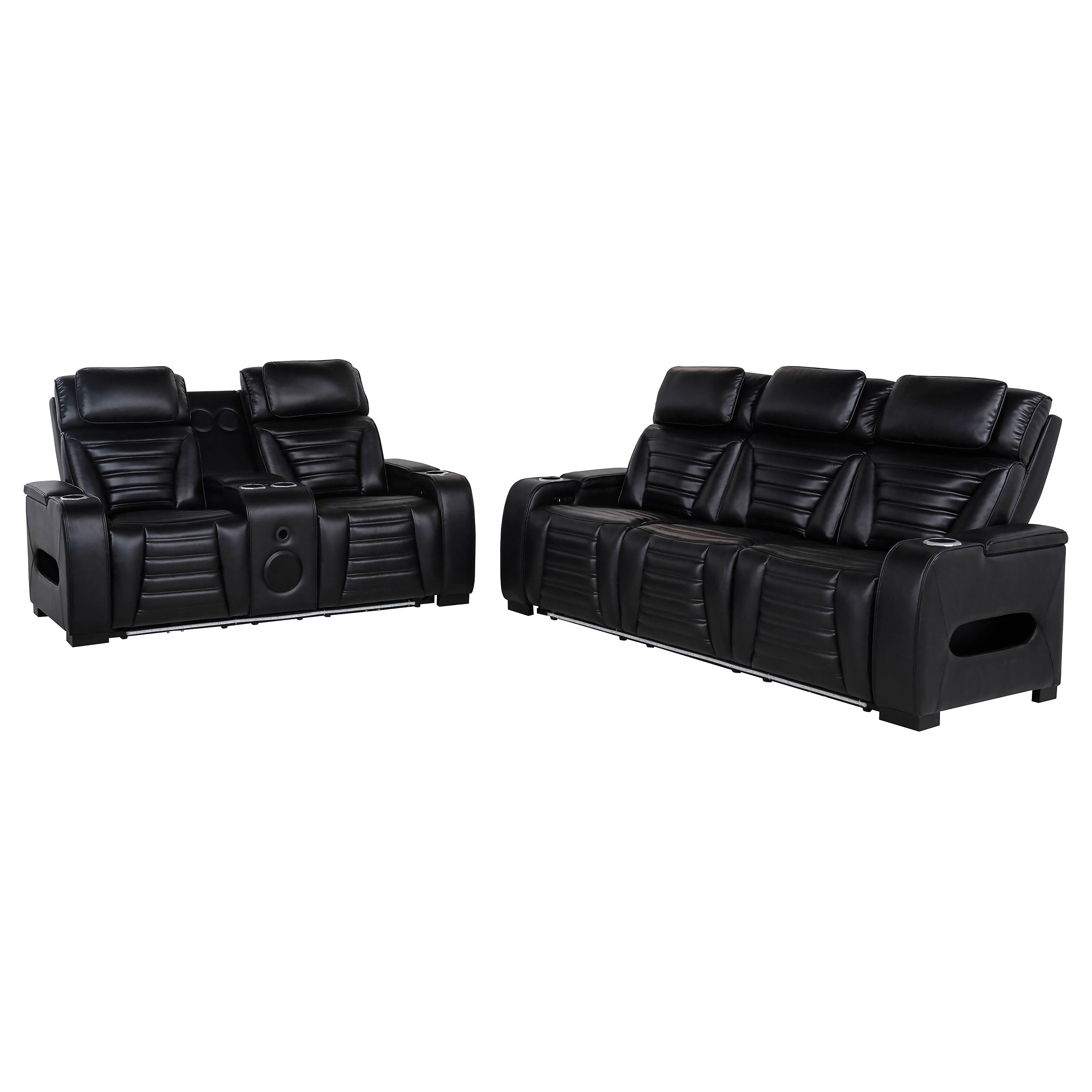Zuma Dual Power Reclining Sofa Set