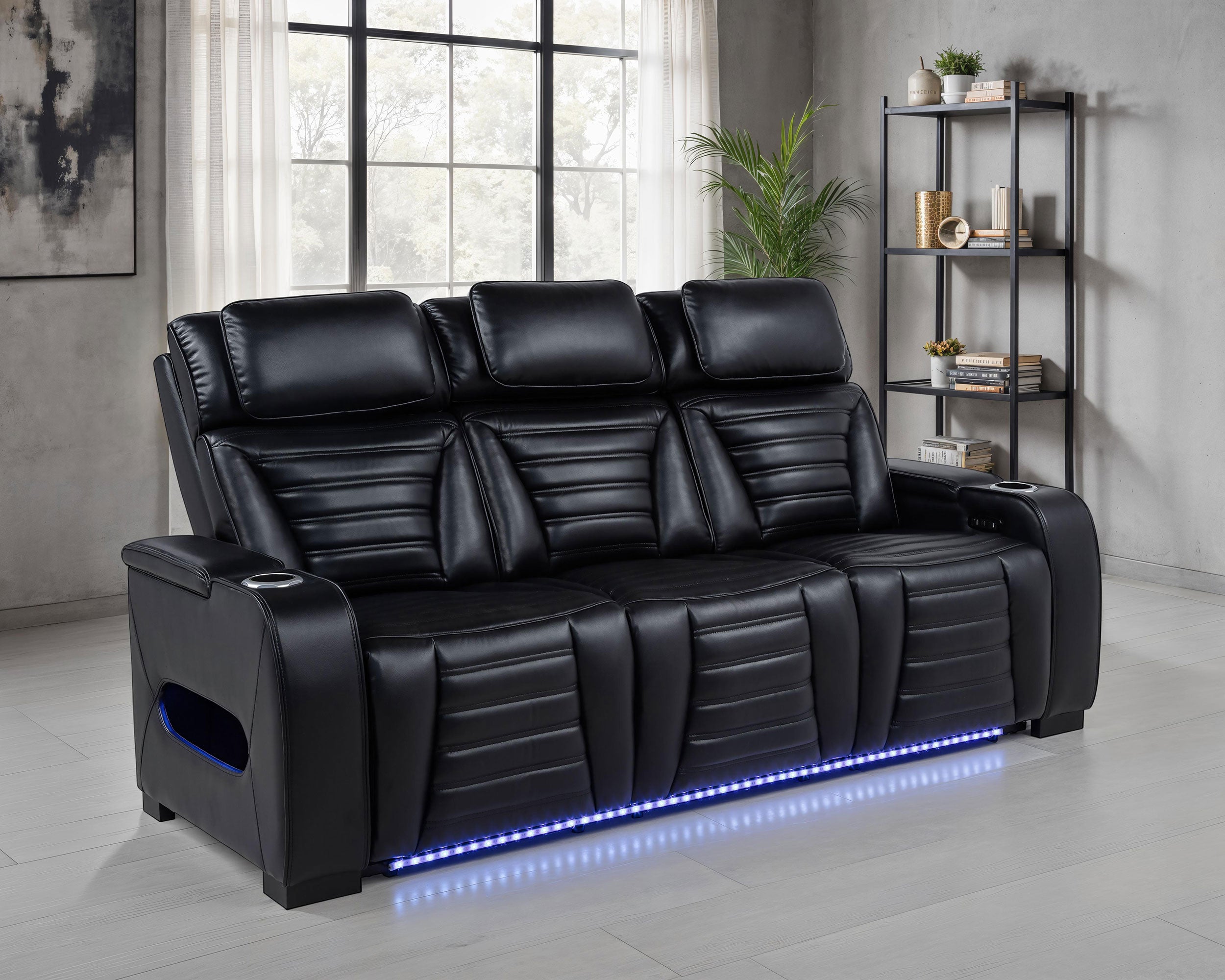 Zuma Dual Power Reclining Sofa