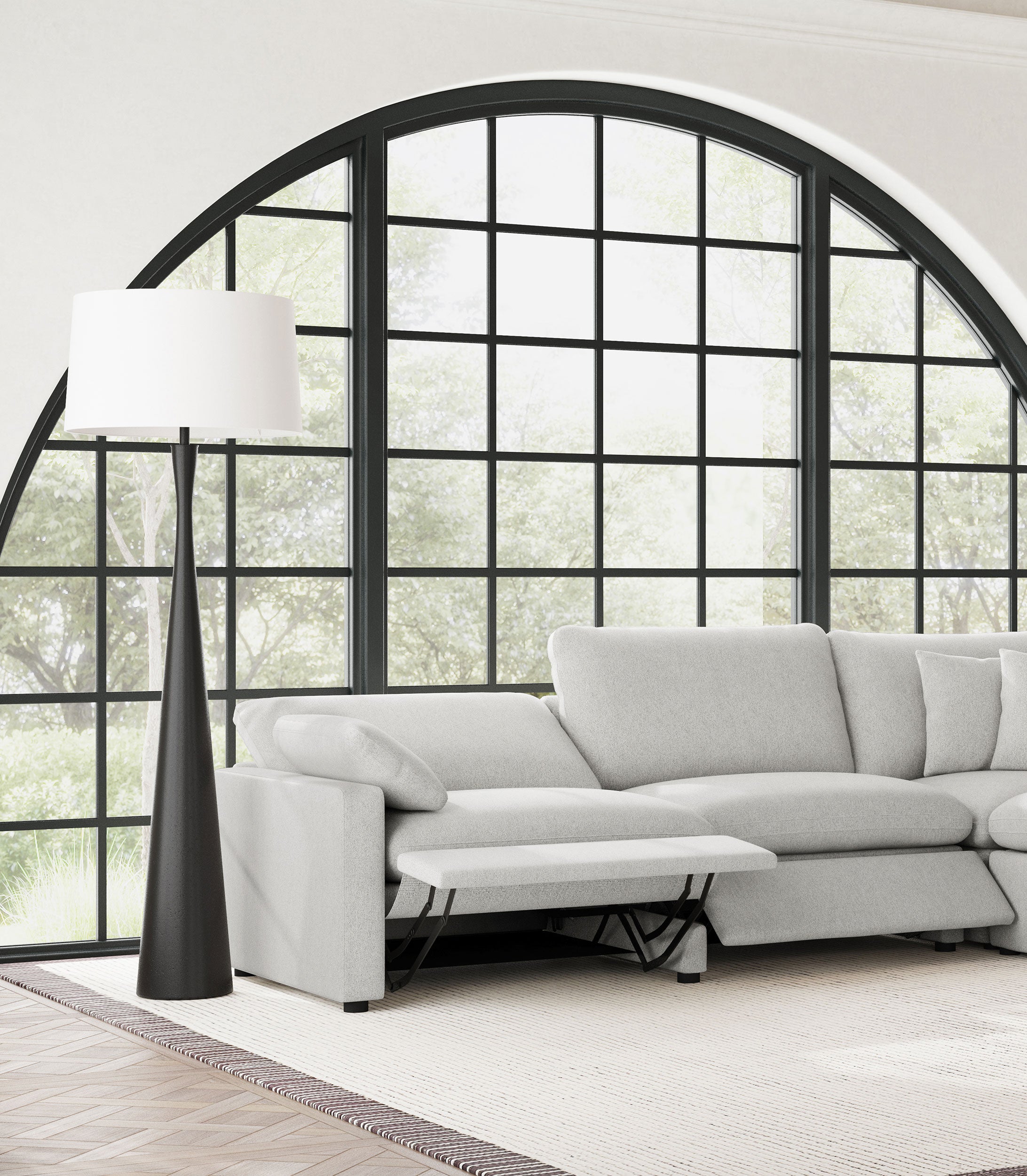 Collins Sectionals White
