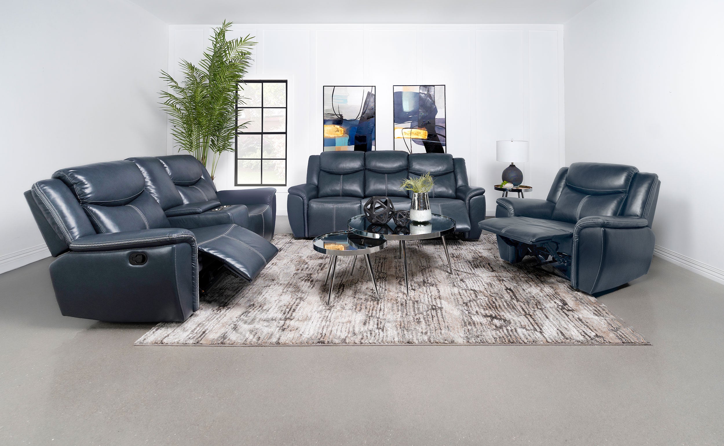 Sloane Reclining Sofa Set