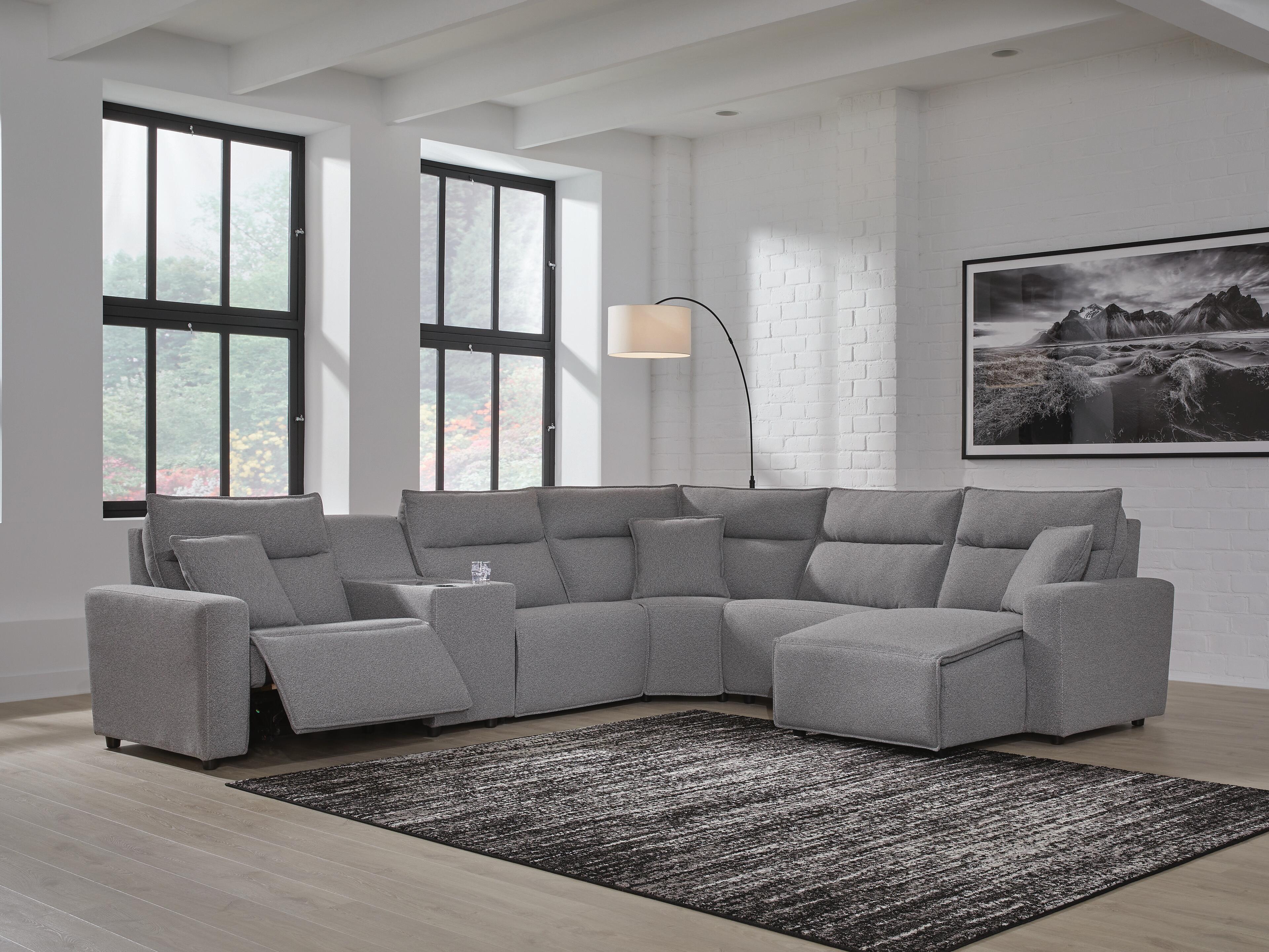 Modmax II Power Reclining Sectional with Chaise and Console