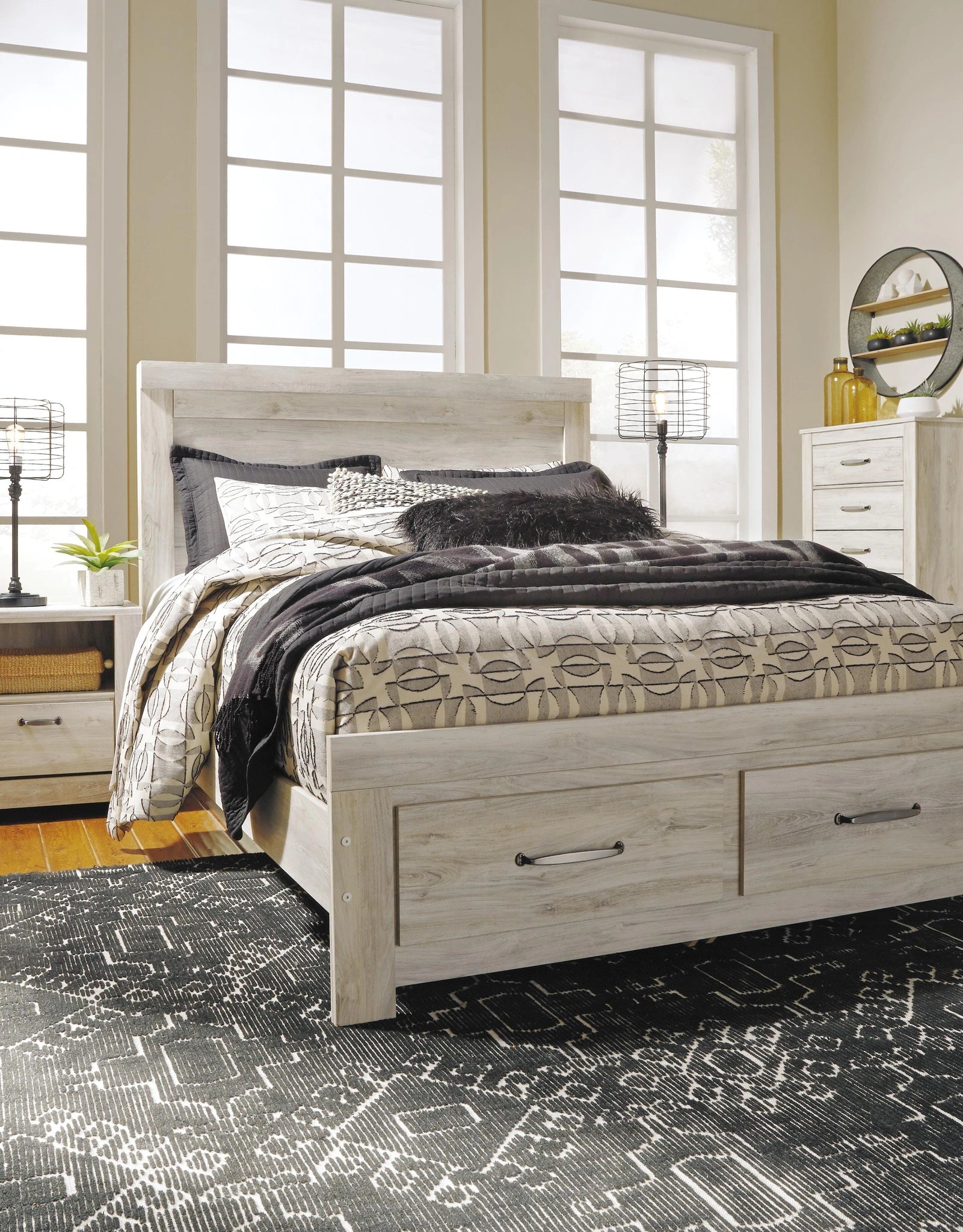 Bellaby Bed with 2 Storage Drawers