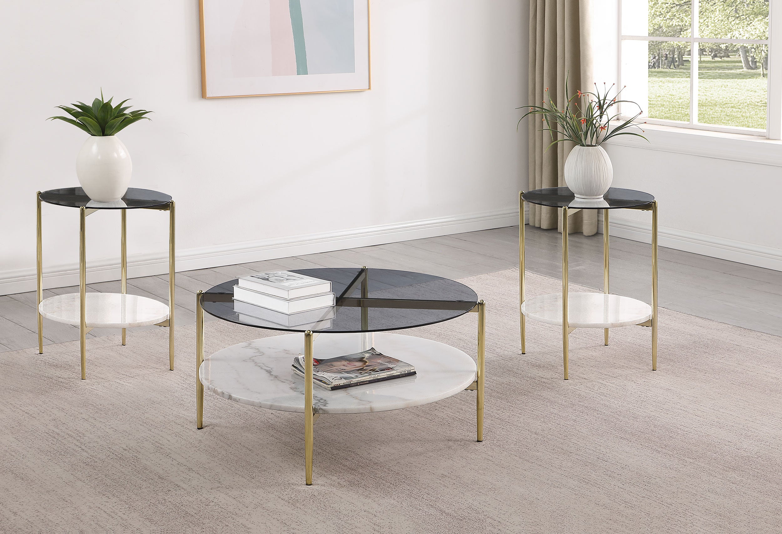 Jonelle Coffee Table Set