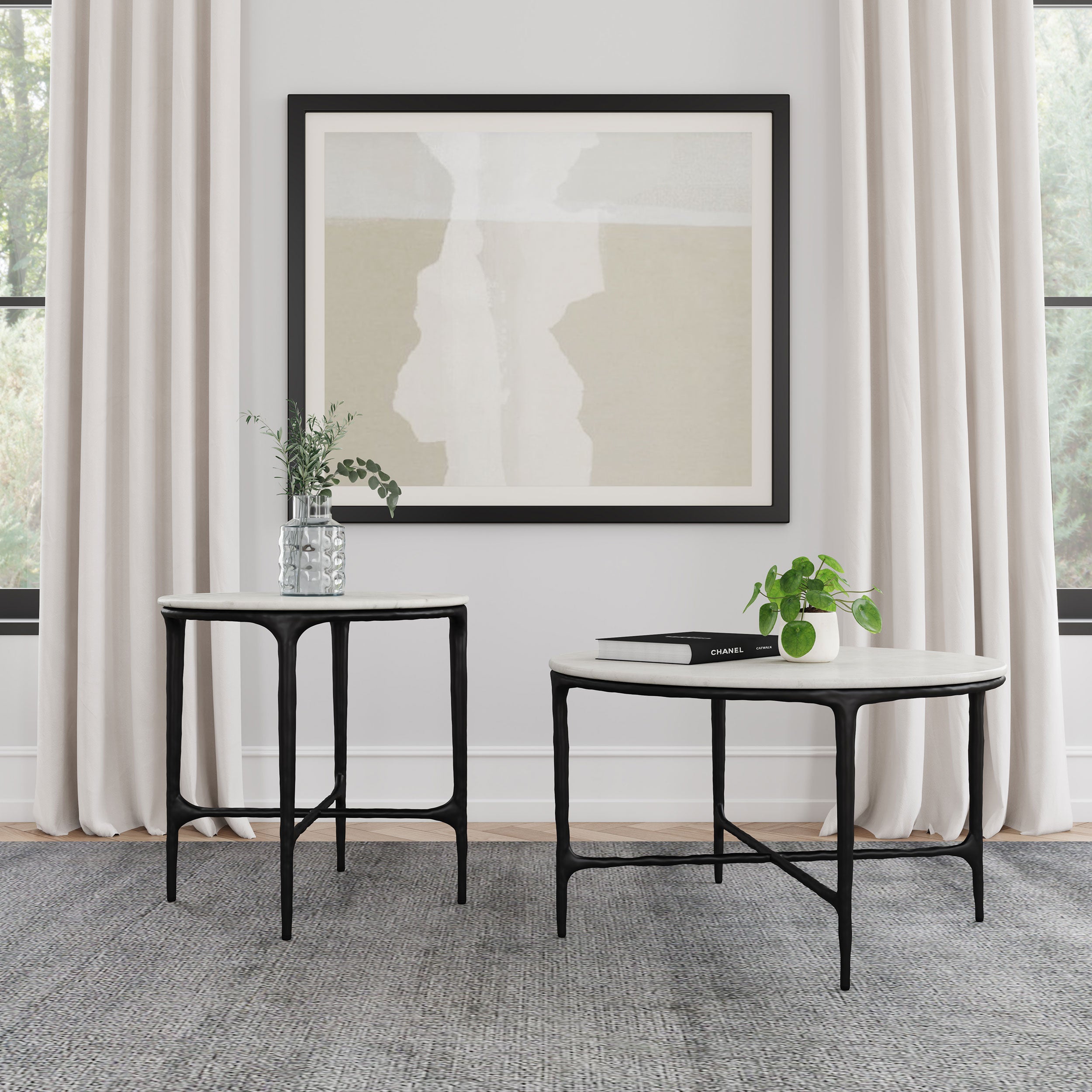 Hermas Coffee Table Set