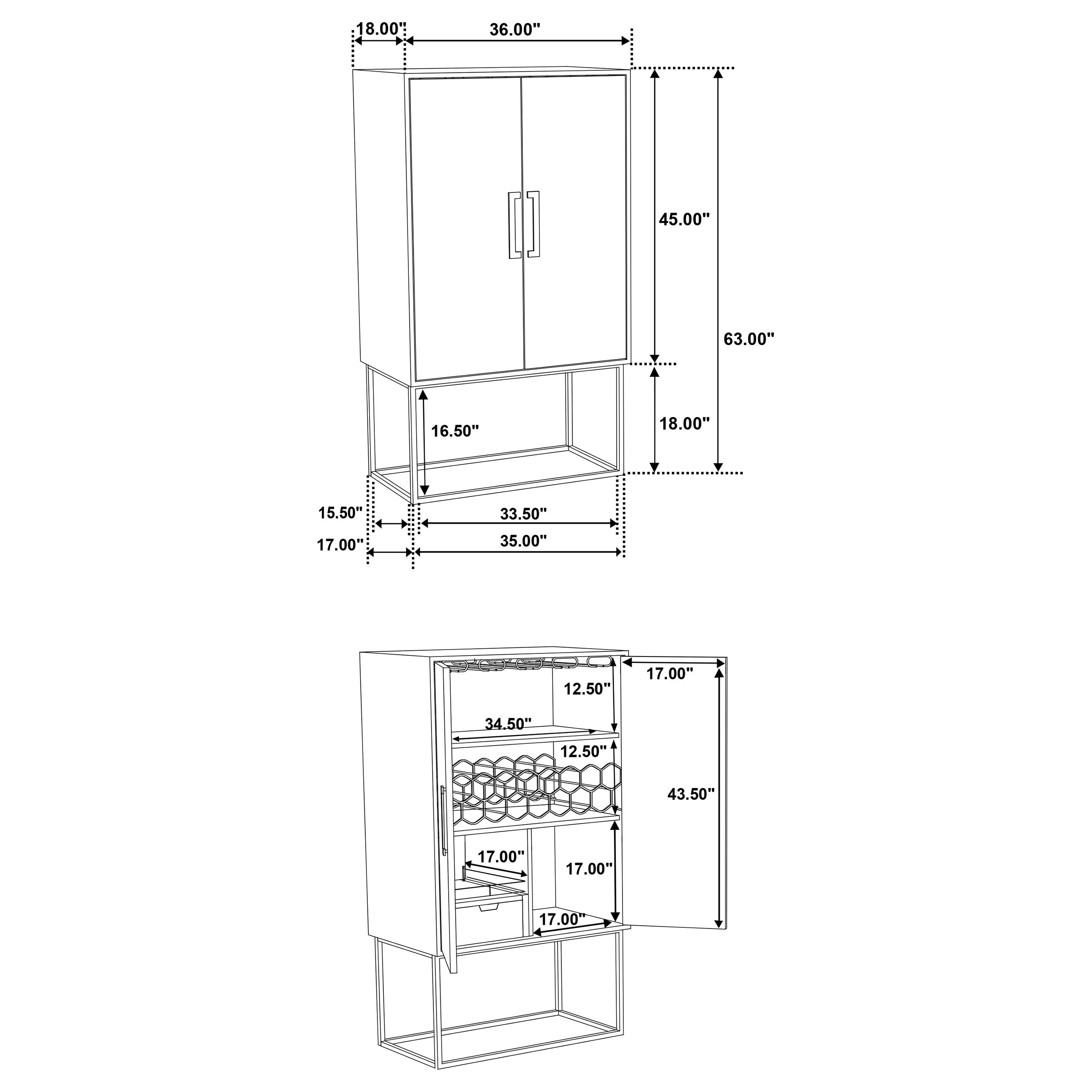 Borman Bar Cabinet