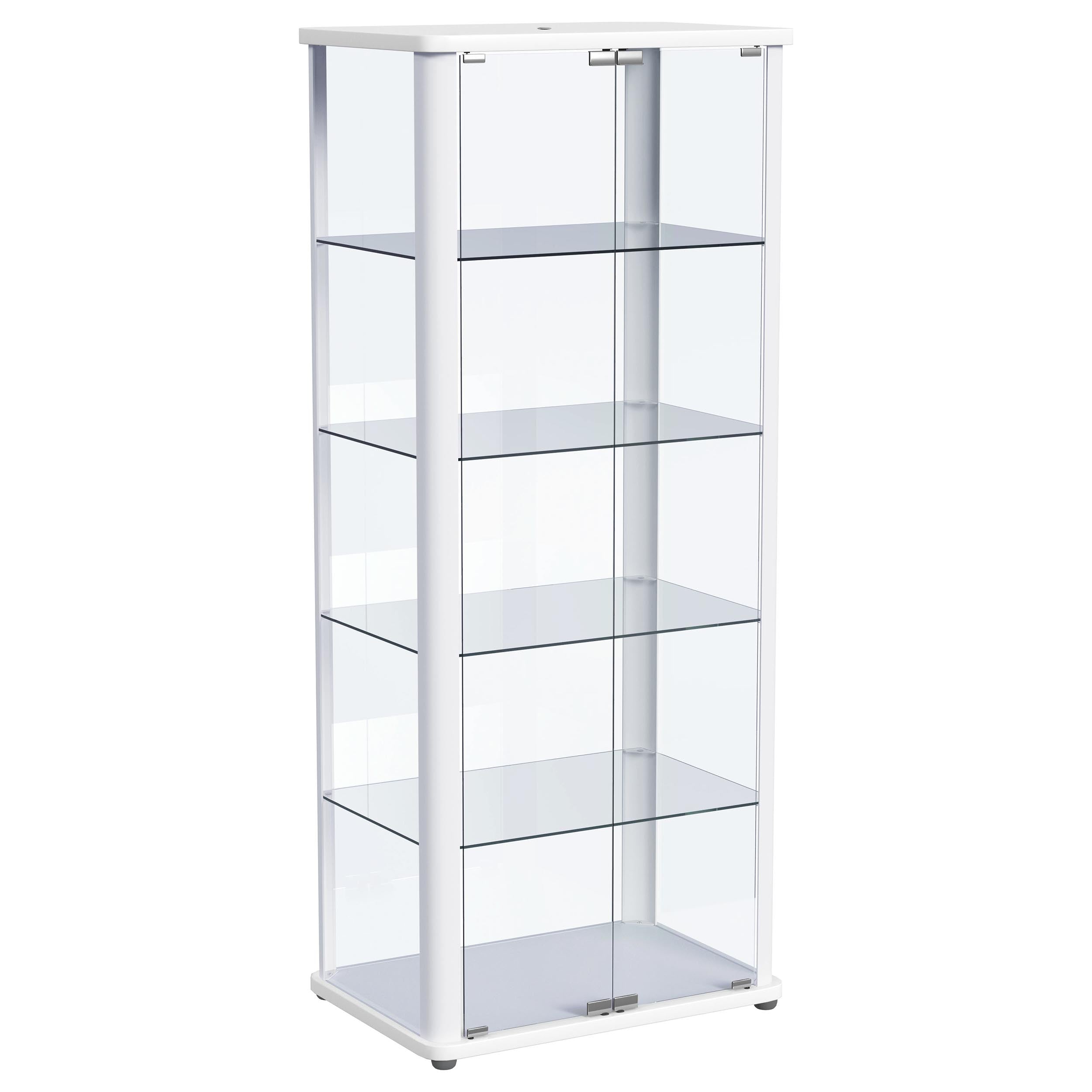 Aero Curio Cabinet with LED Lighting