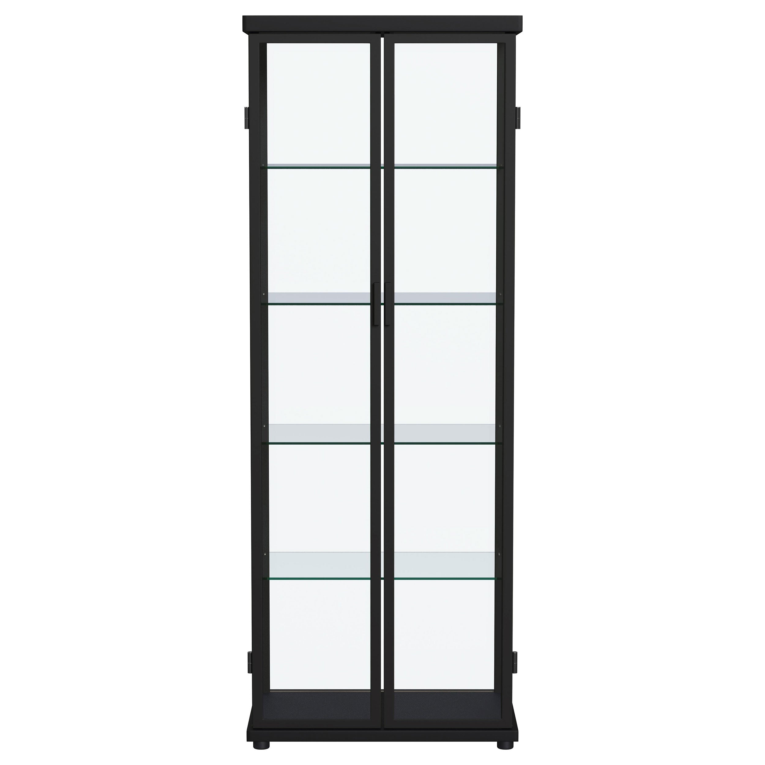 Aero Curio Cabinet with LED Lighting