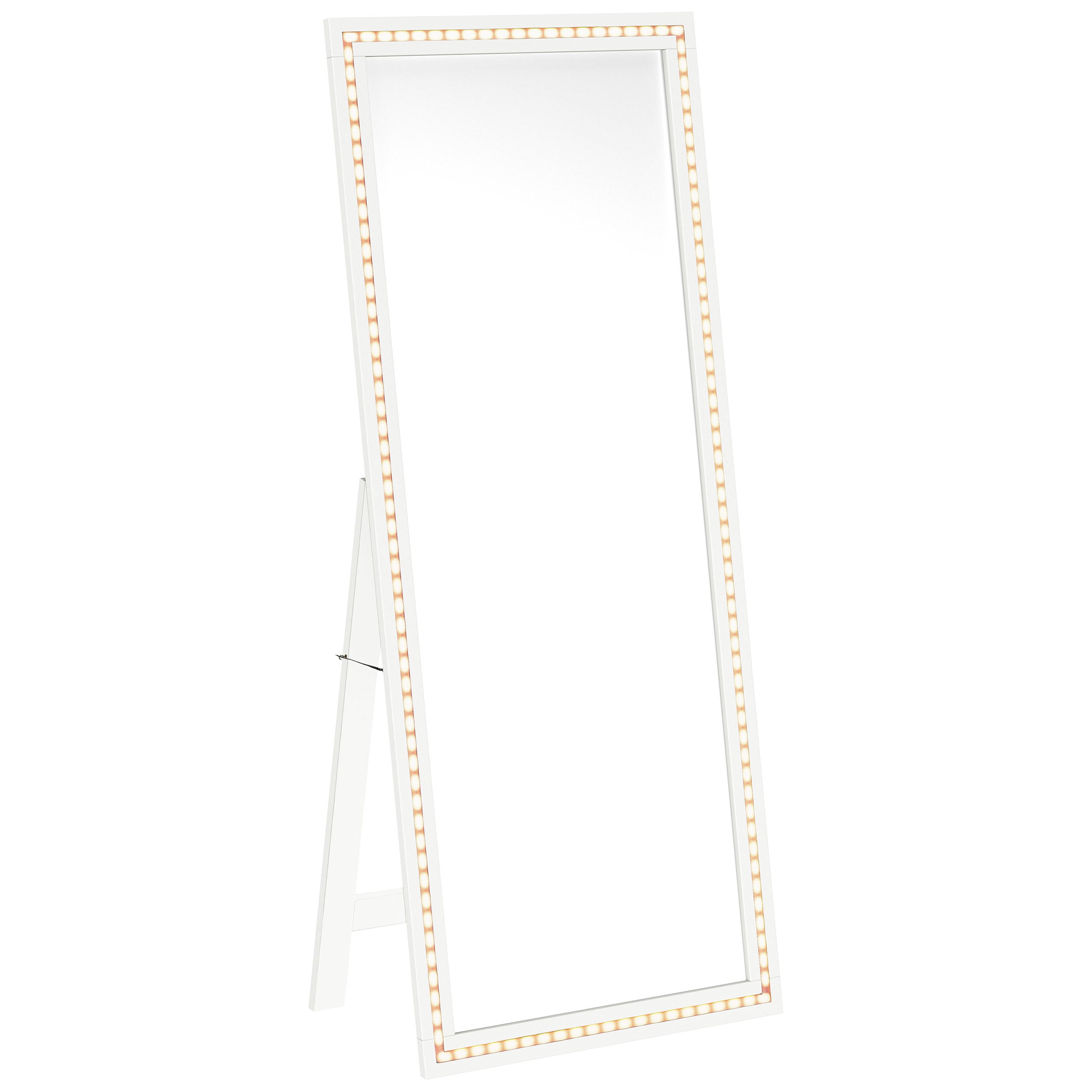 Windrose Standing Mirror with LED Lighting