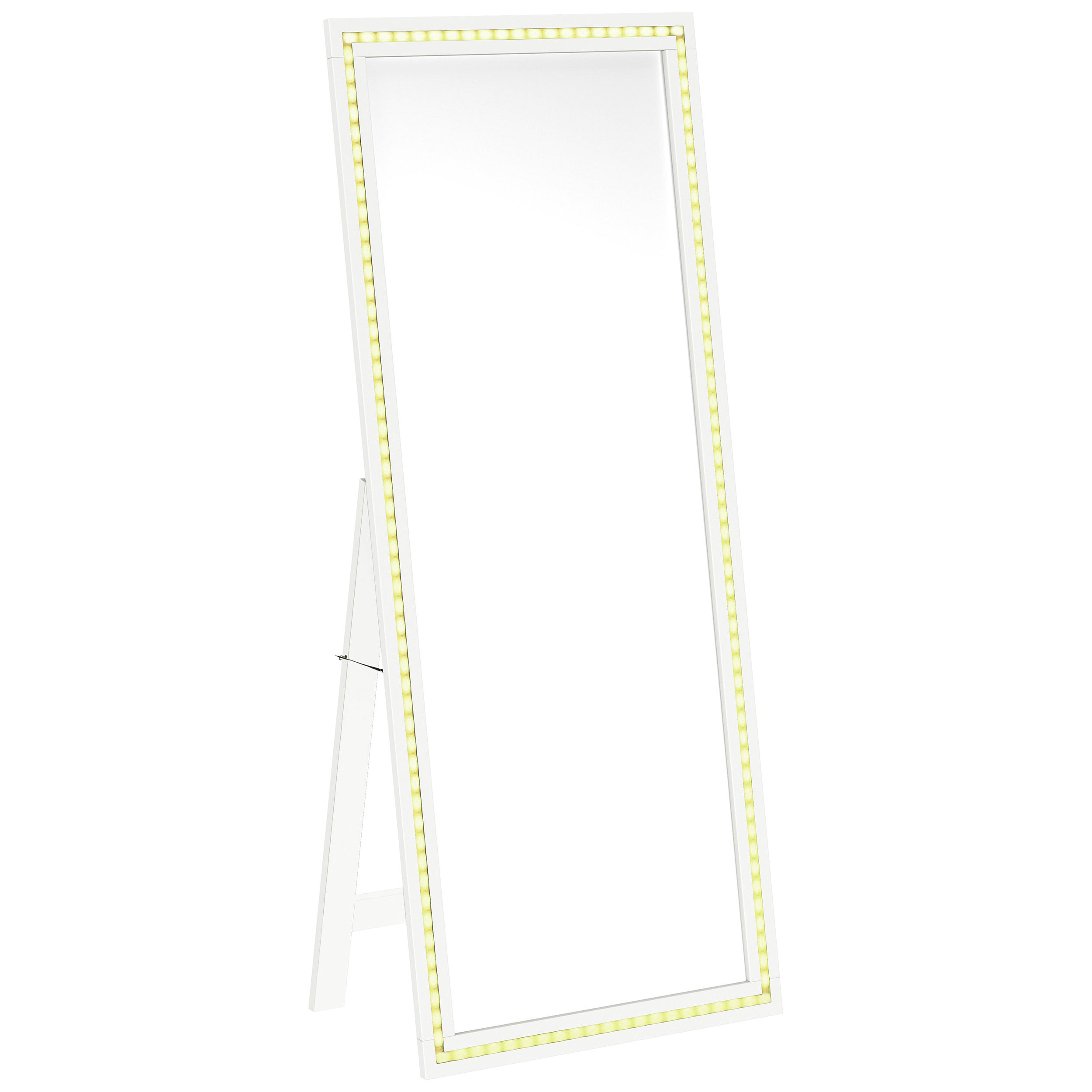 Windrose Standing Mirror with LED Lighting