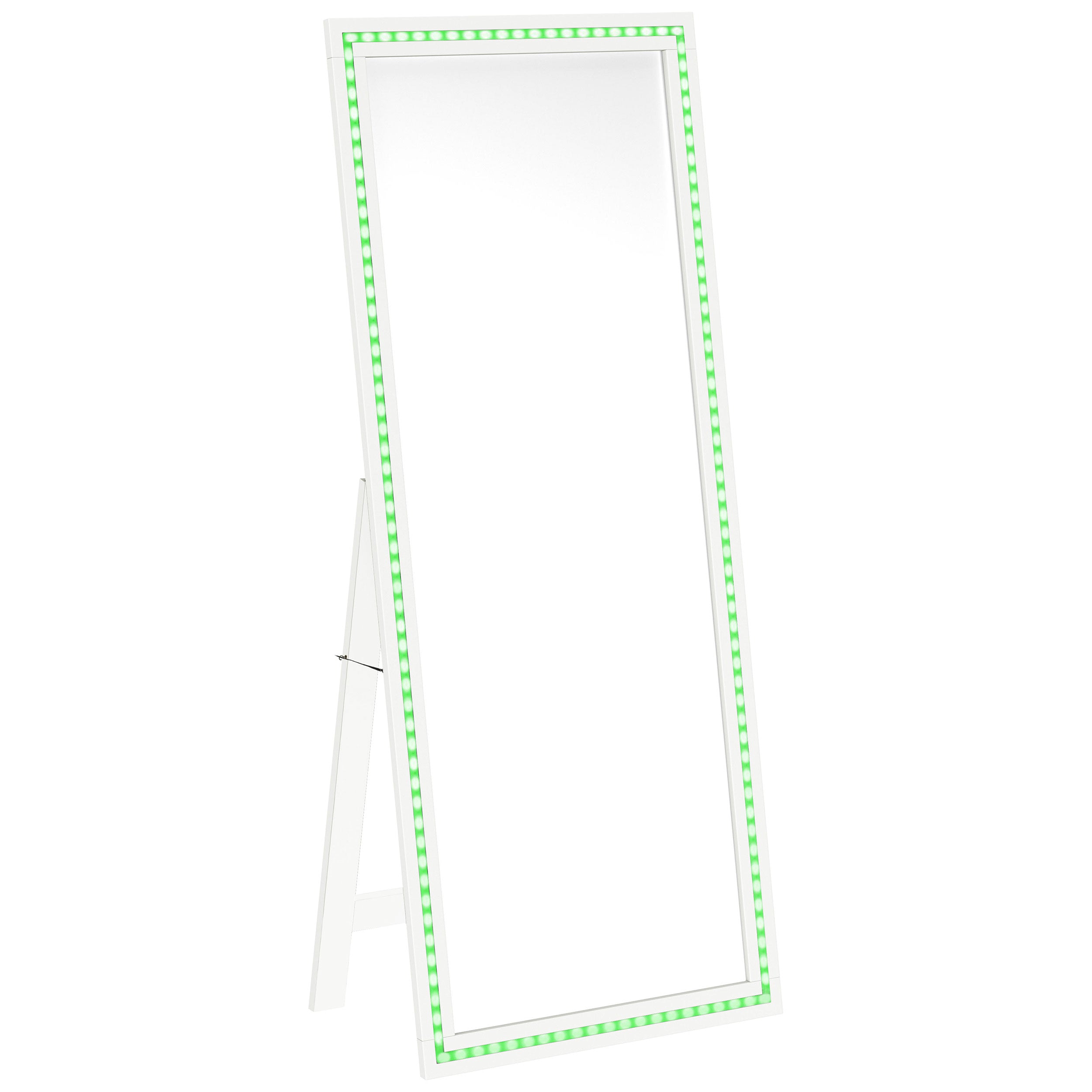Windrose Standing Mirror with LED Lighting