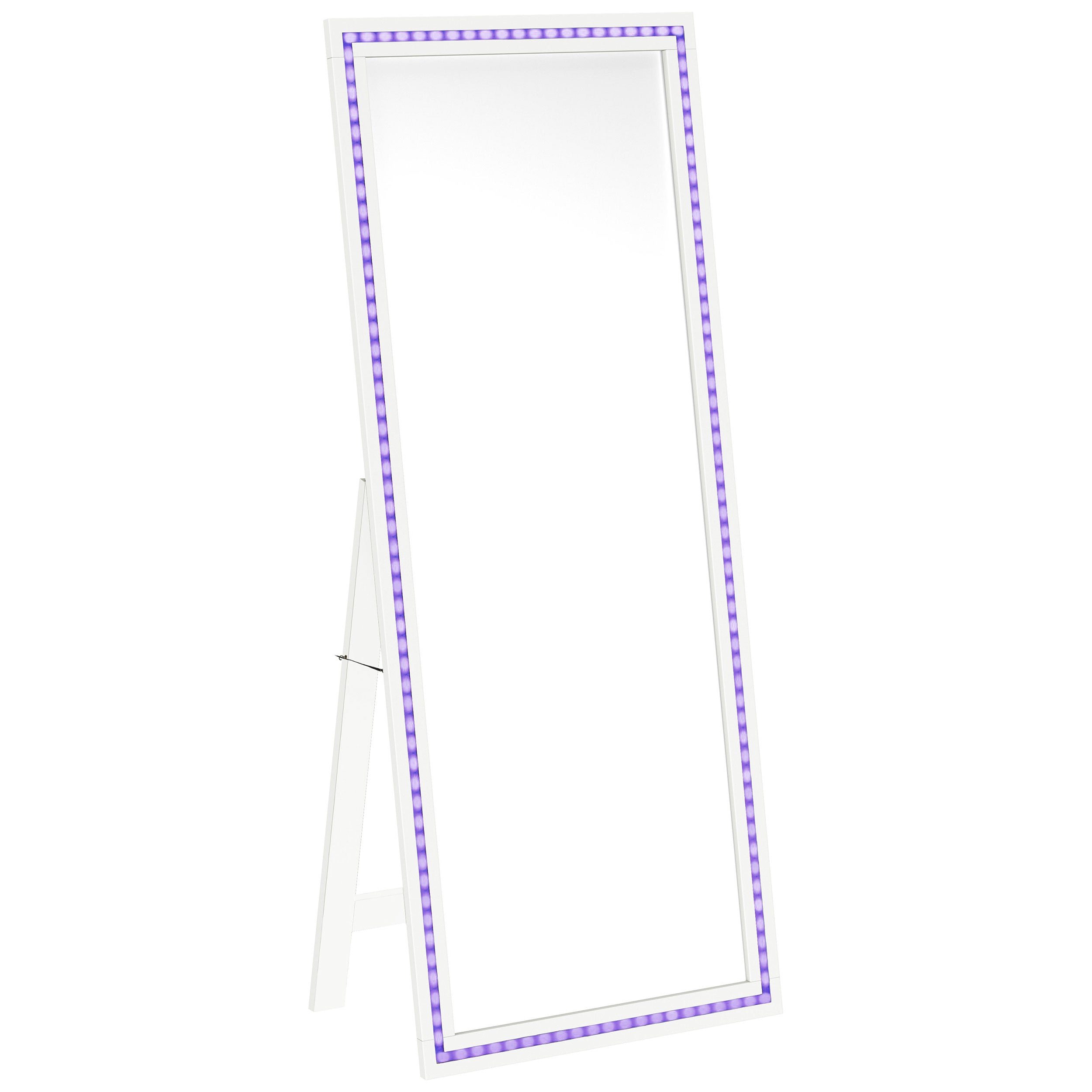 Windrose Standing Mirror with LED Lighting