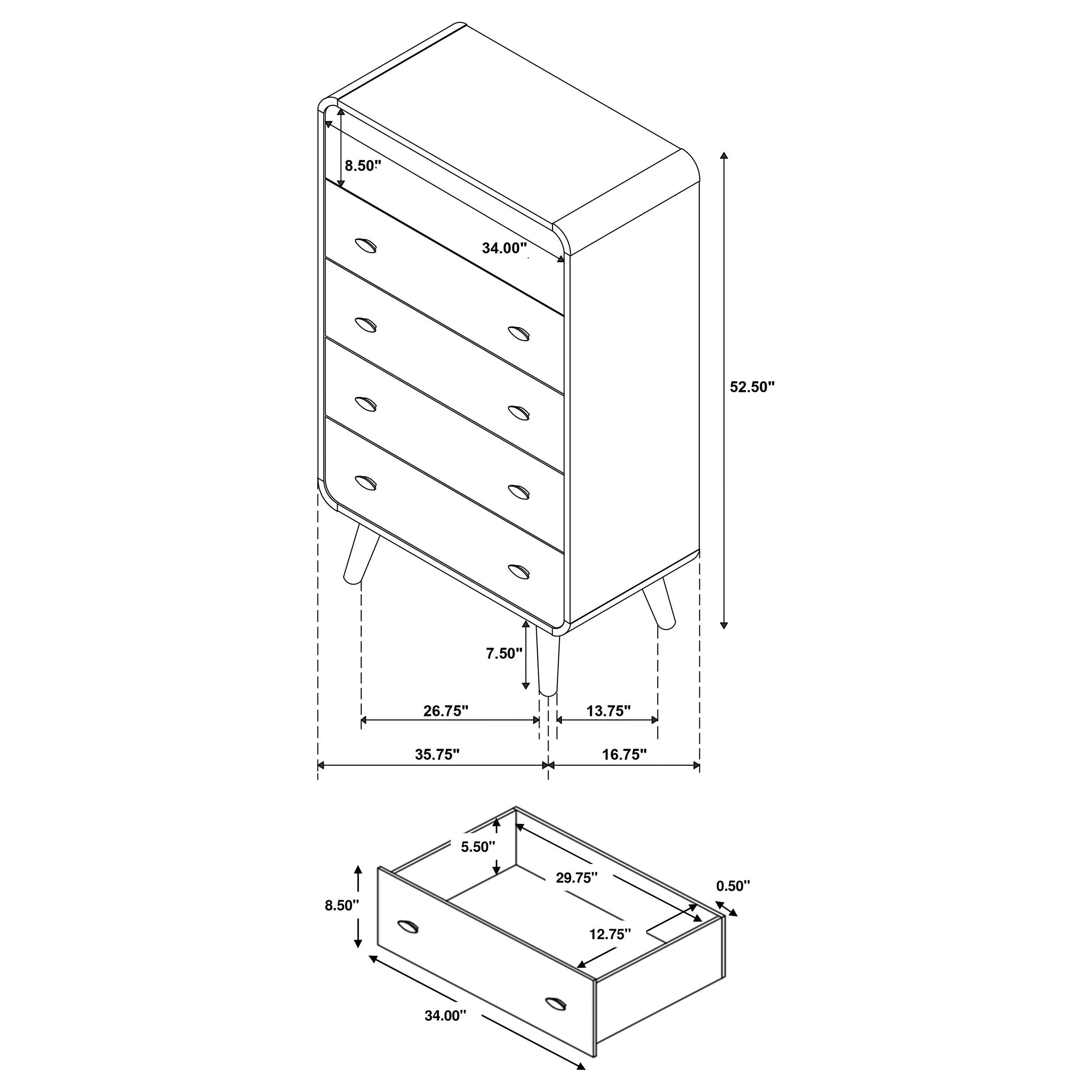 Robyn Chest of Drawers