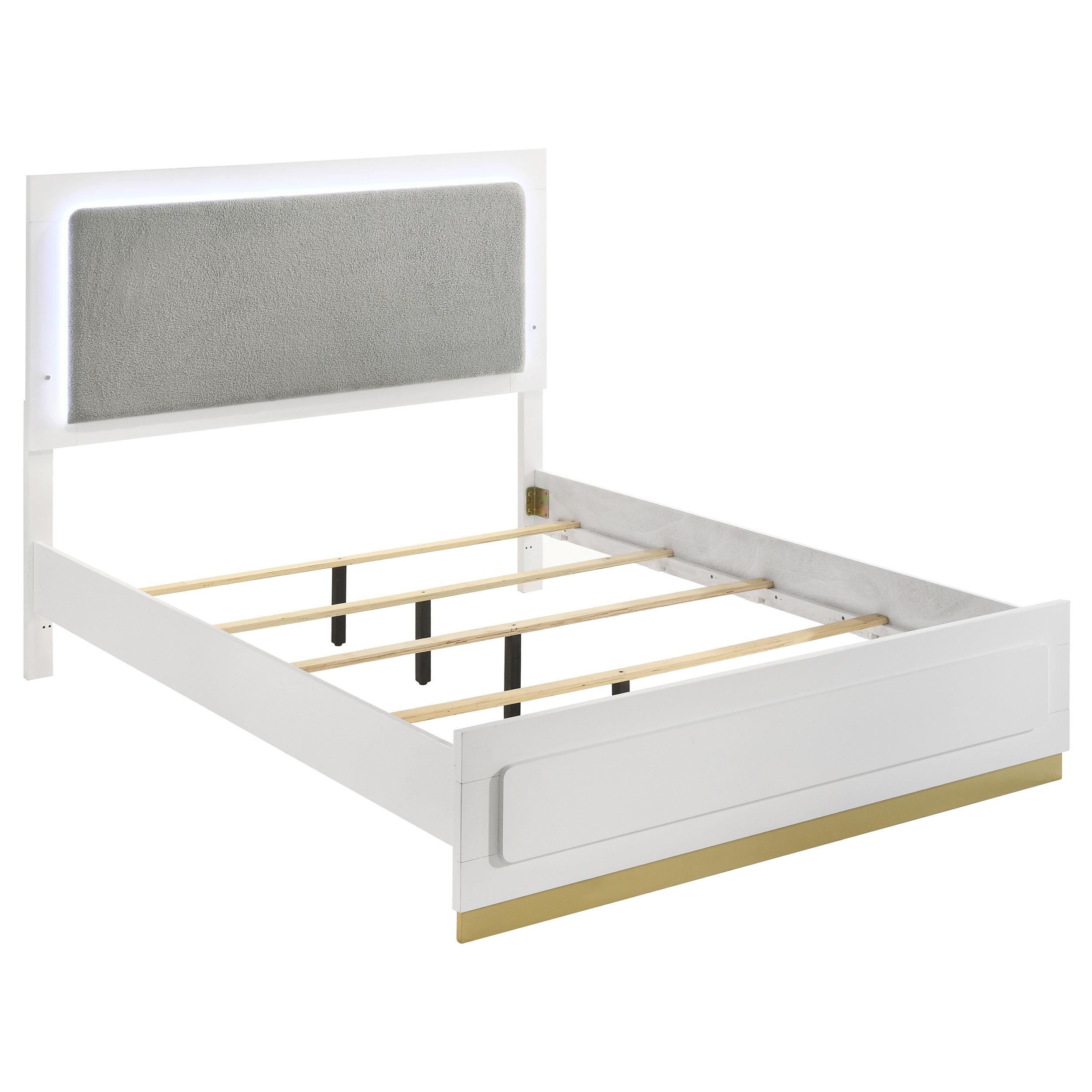 Caraway Panel Bed with LED Lighting