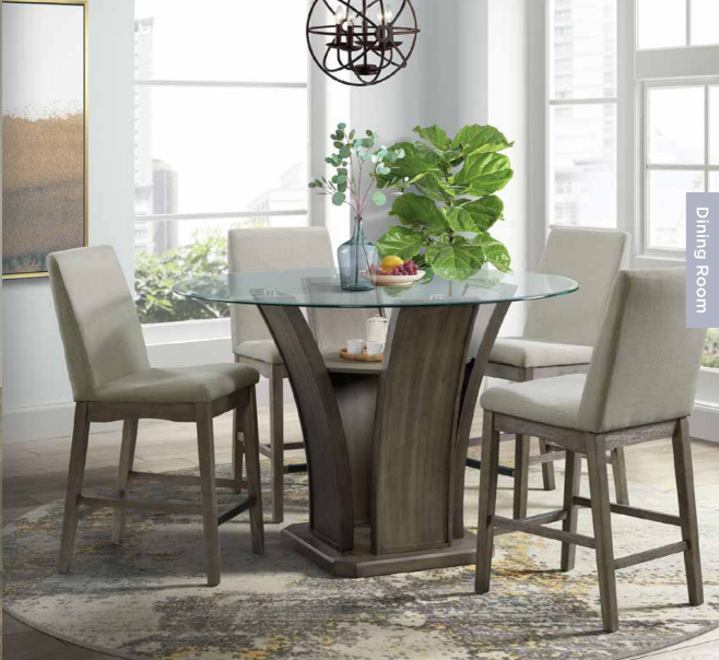Dapper Grey Dining Set
