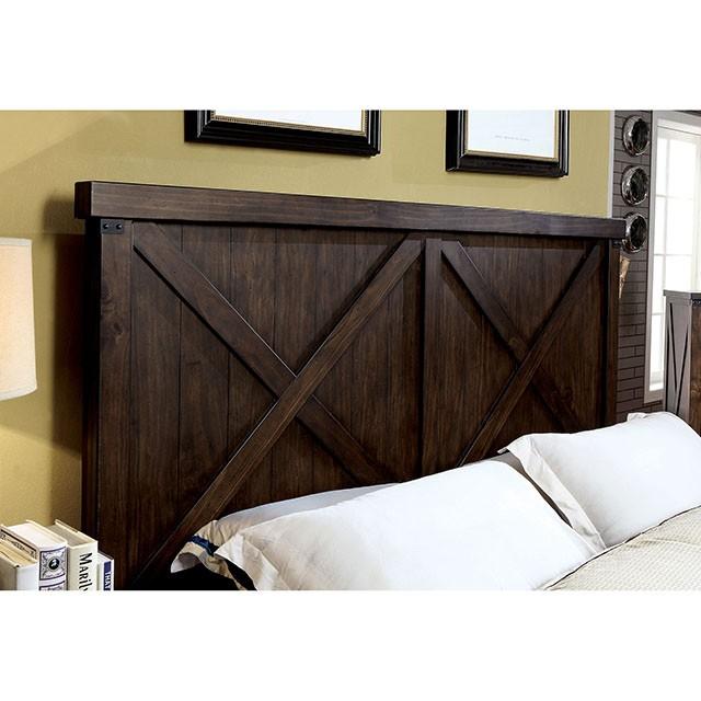 Bianca Bed Brown & Gray
