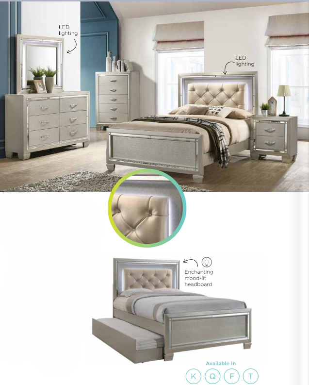Platinum Youth Bedroom Set