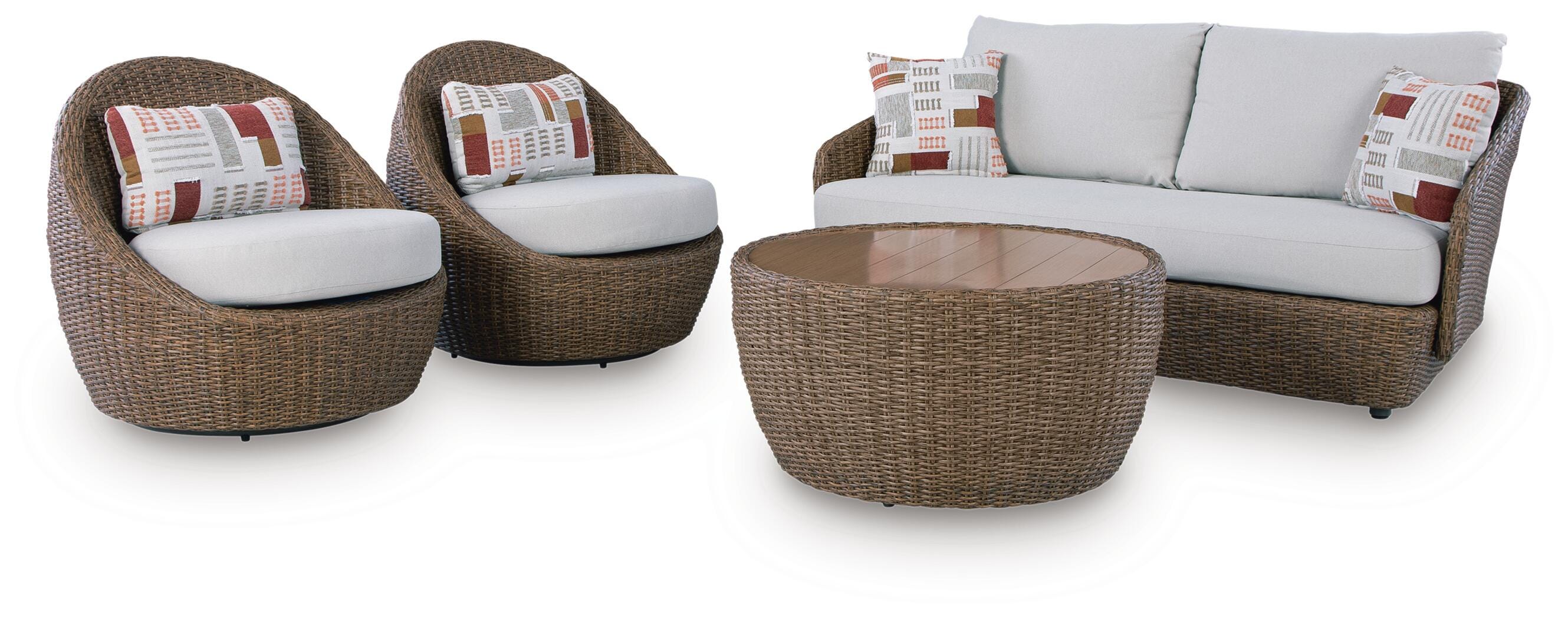 Double Point Outdoor Seating Set