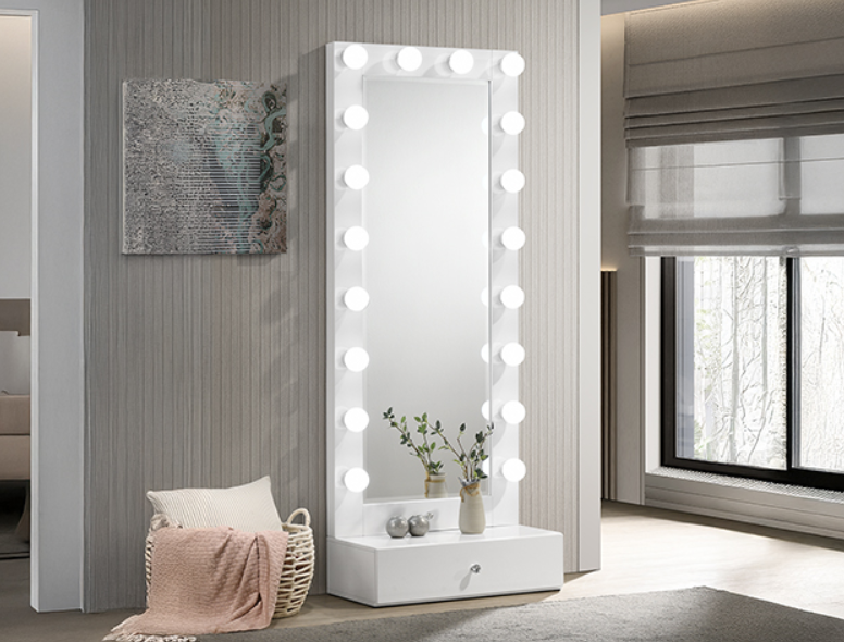 Luxo Tall Light Vanity w/Drawer
