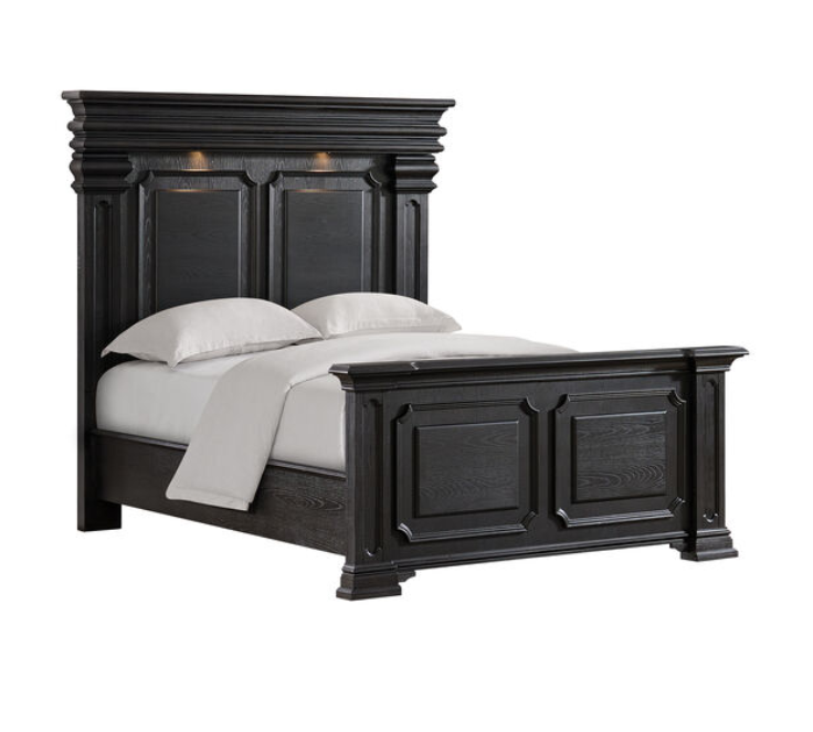 Kings Court Black Bedroom Set