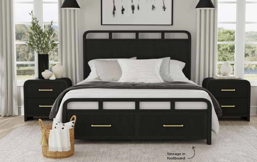 Ridgemont Black Bedroom Set