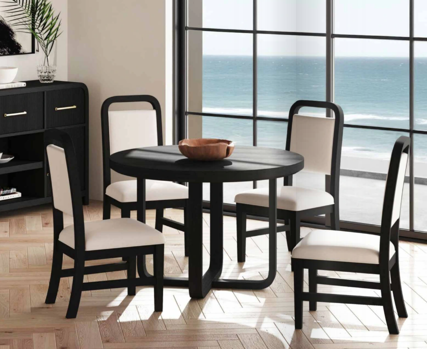 Ridgemont Black Dining Set