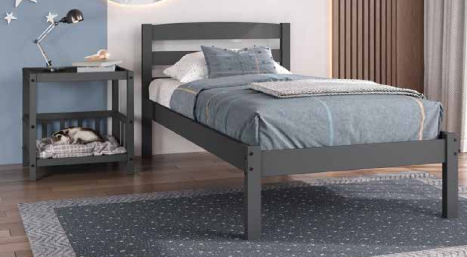 Econo Bed Dark Grey